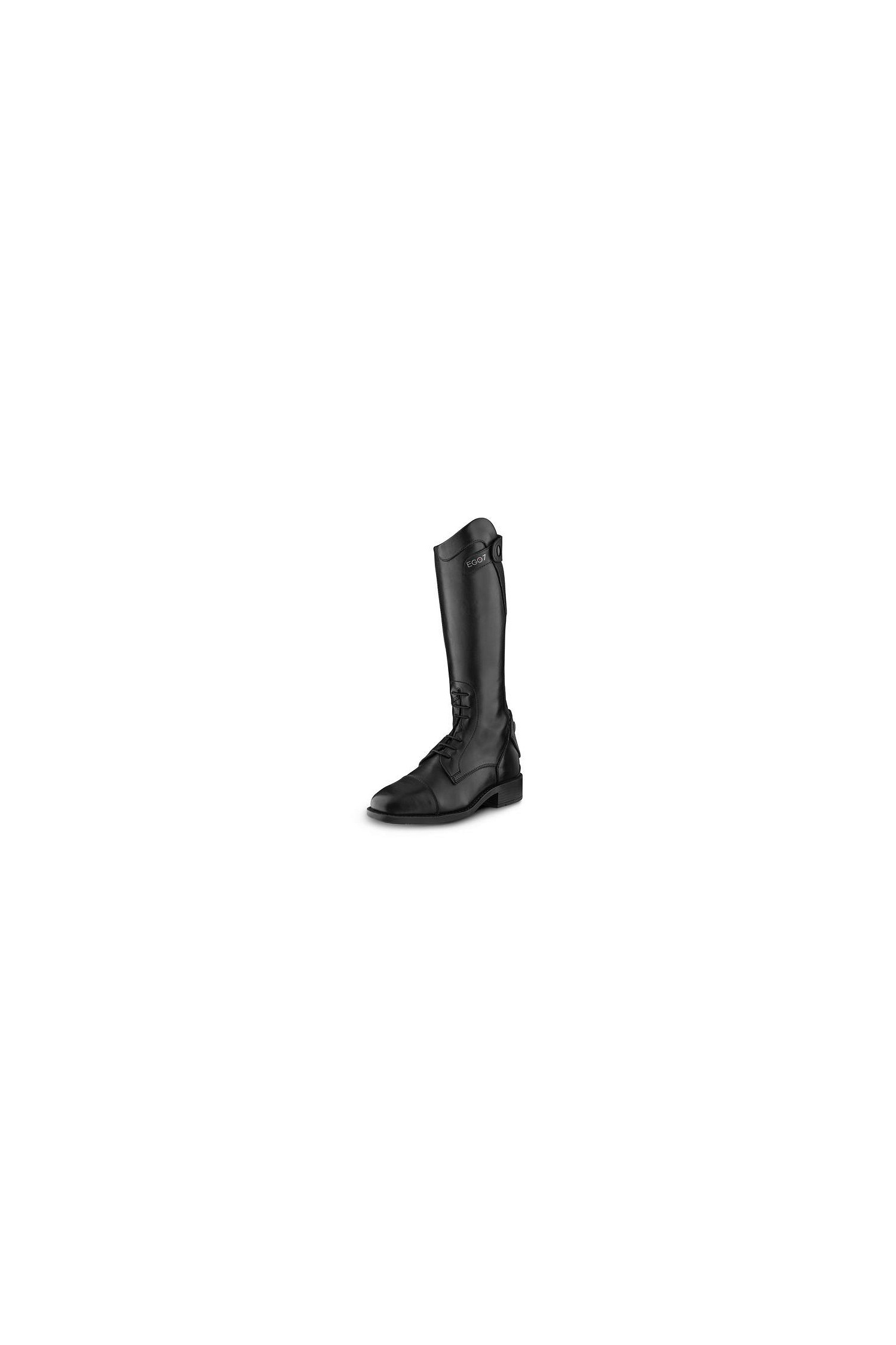 Kinder-Reitstiefel Aster mit Schnürung in schwarz