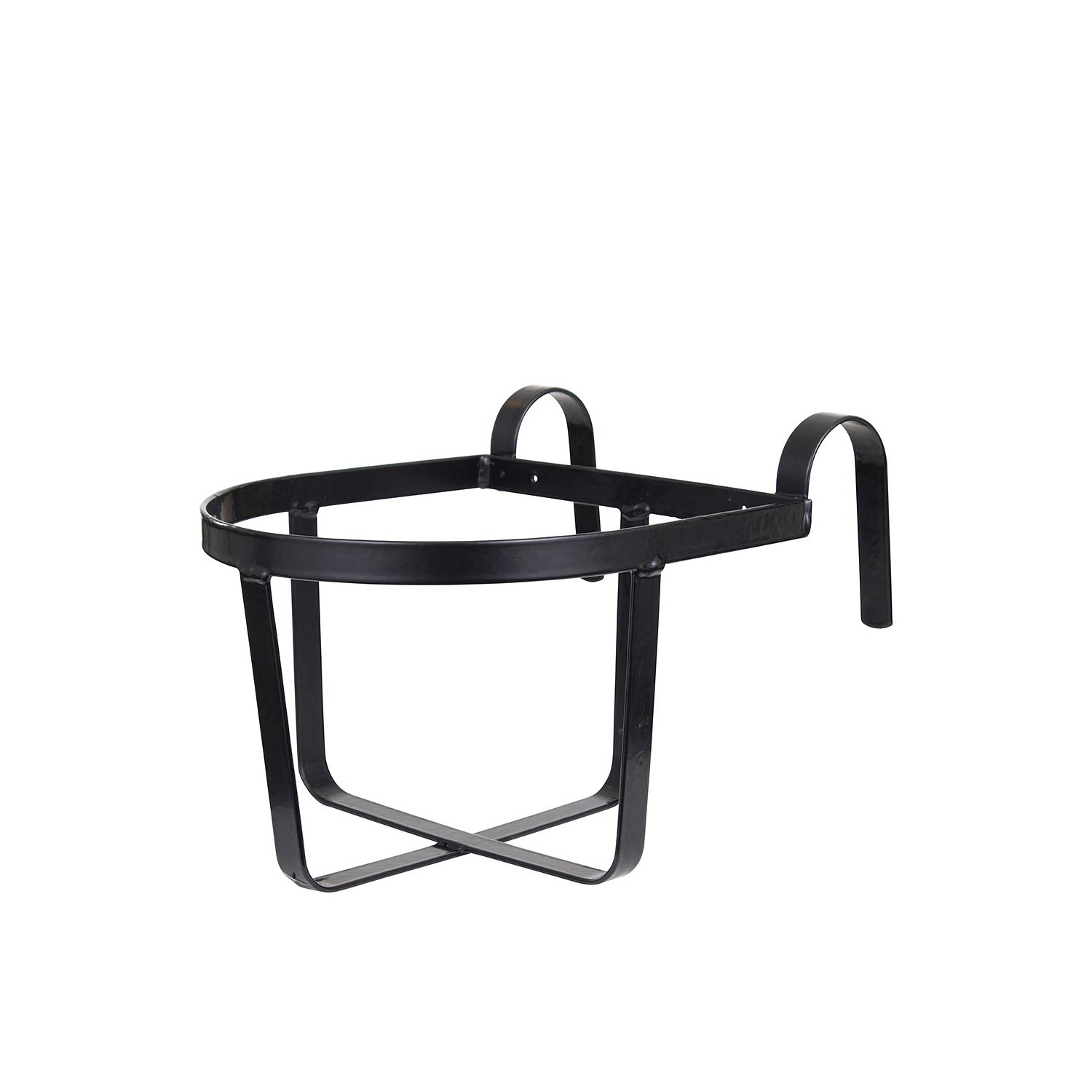 Eimerhalter in schwarz