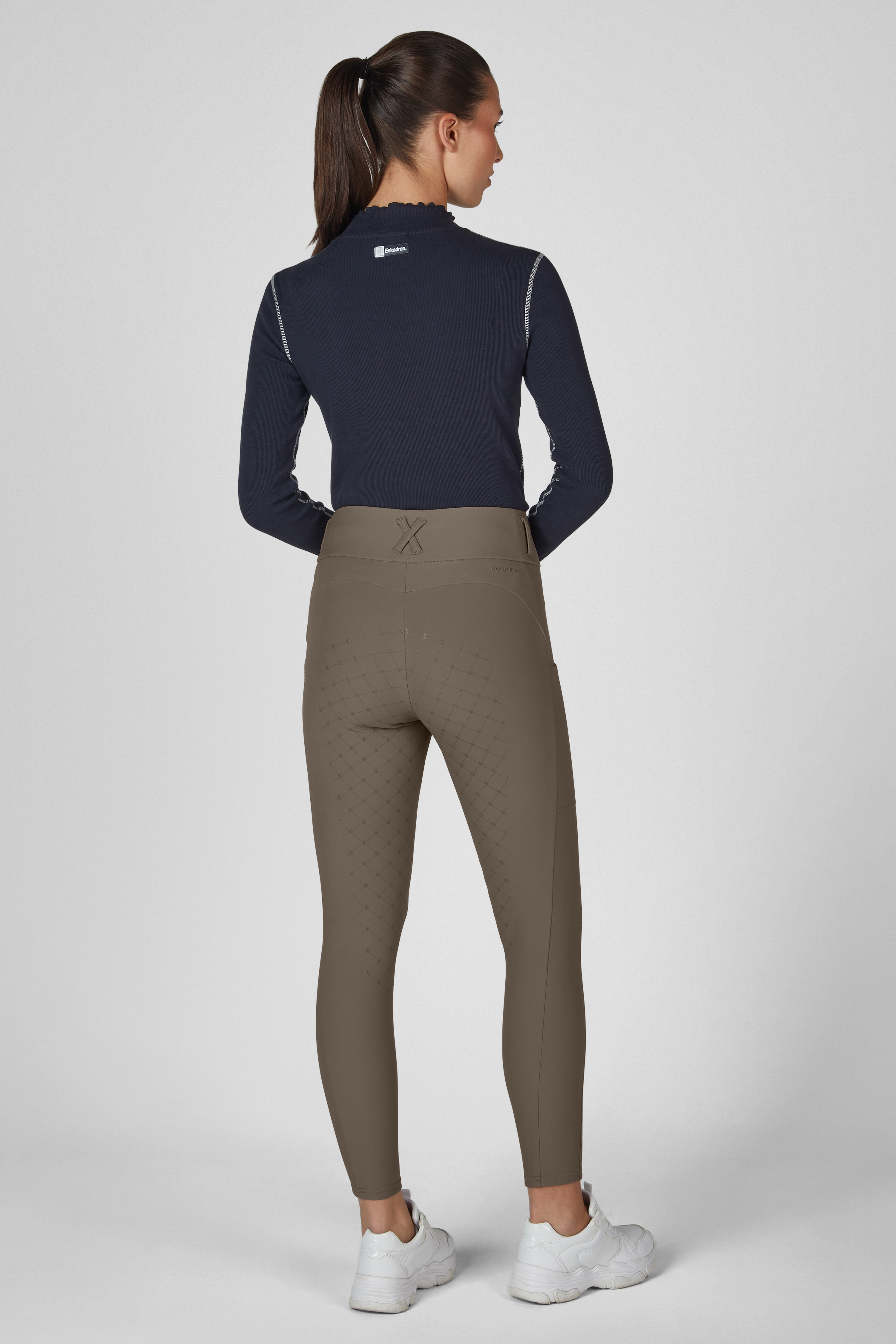 Reitleggins Damen Dynamic Cosy Vollgrip
