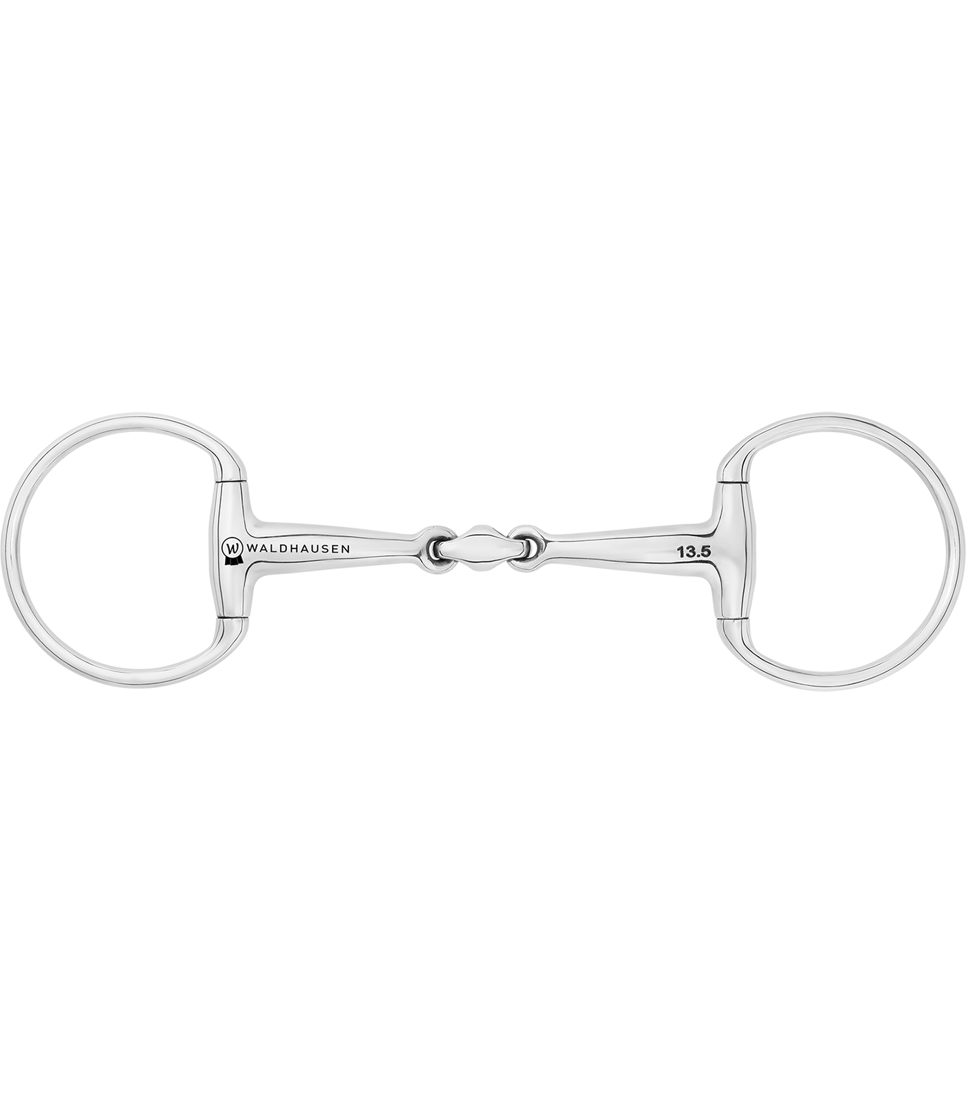 Mors à olives ergonomique, brisure double