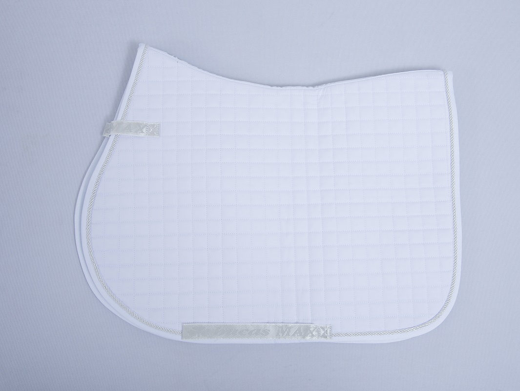 Dressurschabracke Max in White/white