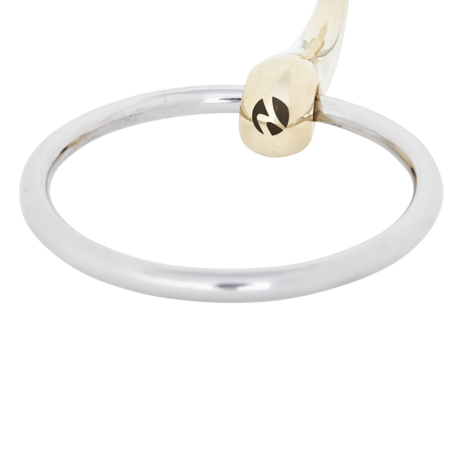 Water snaffle cheekpiece Kaugan®-Shaped 14 mm