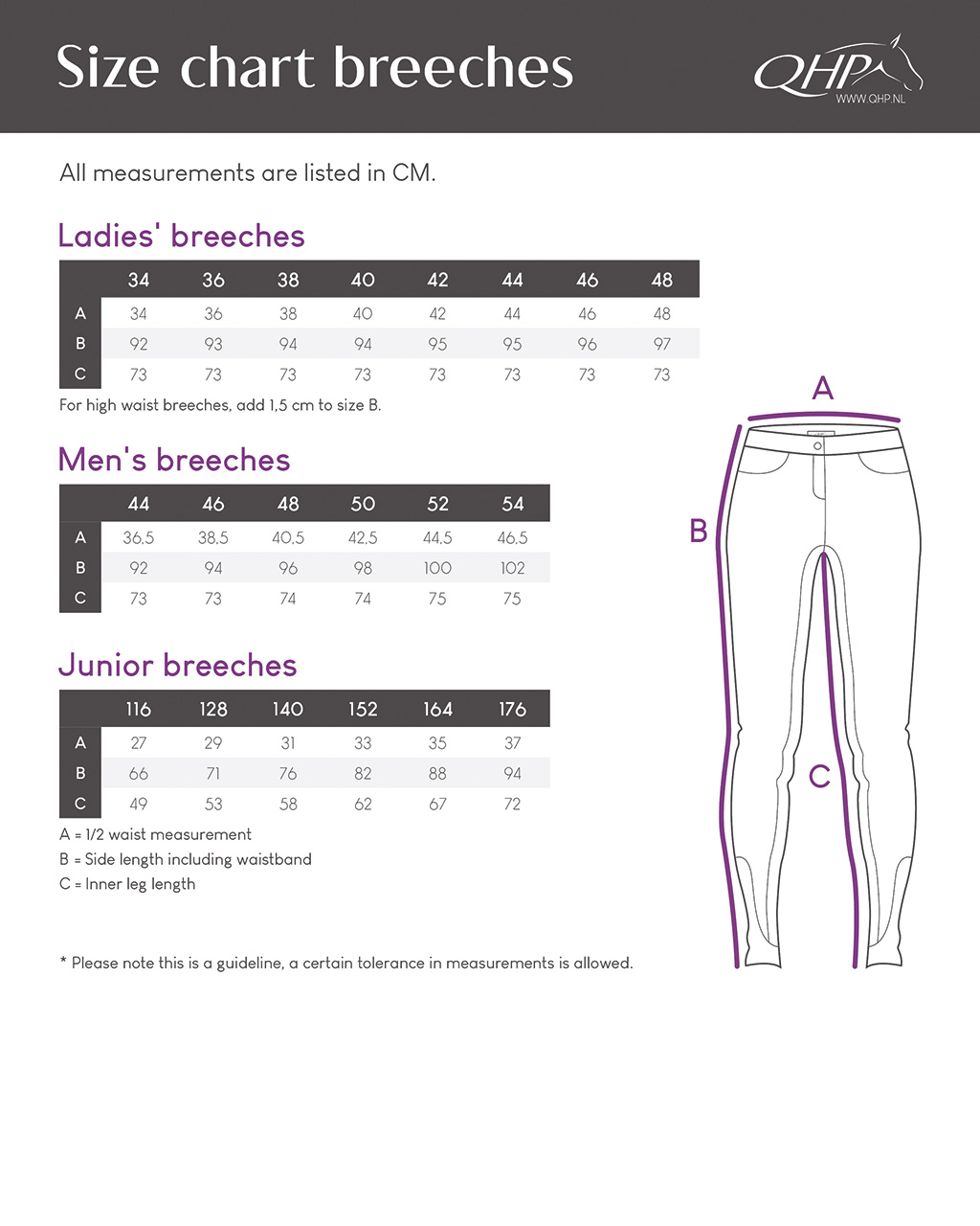 Riding leggings Junior Eden full seat
