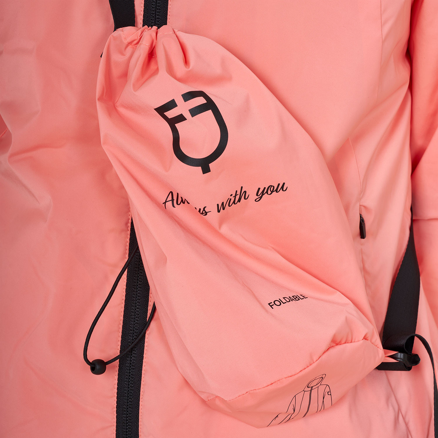 Faltbare Damen-Softshelljacke Foldable line
