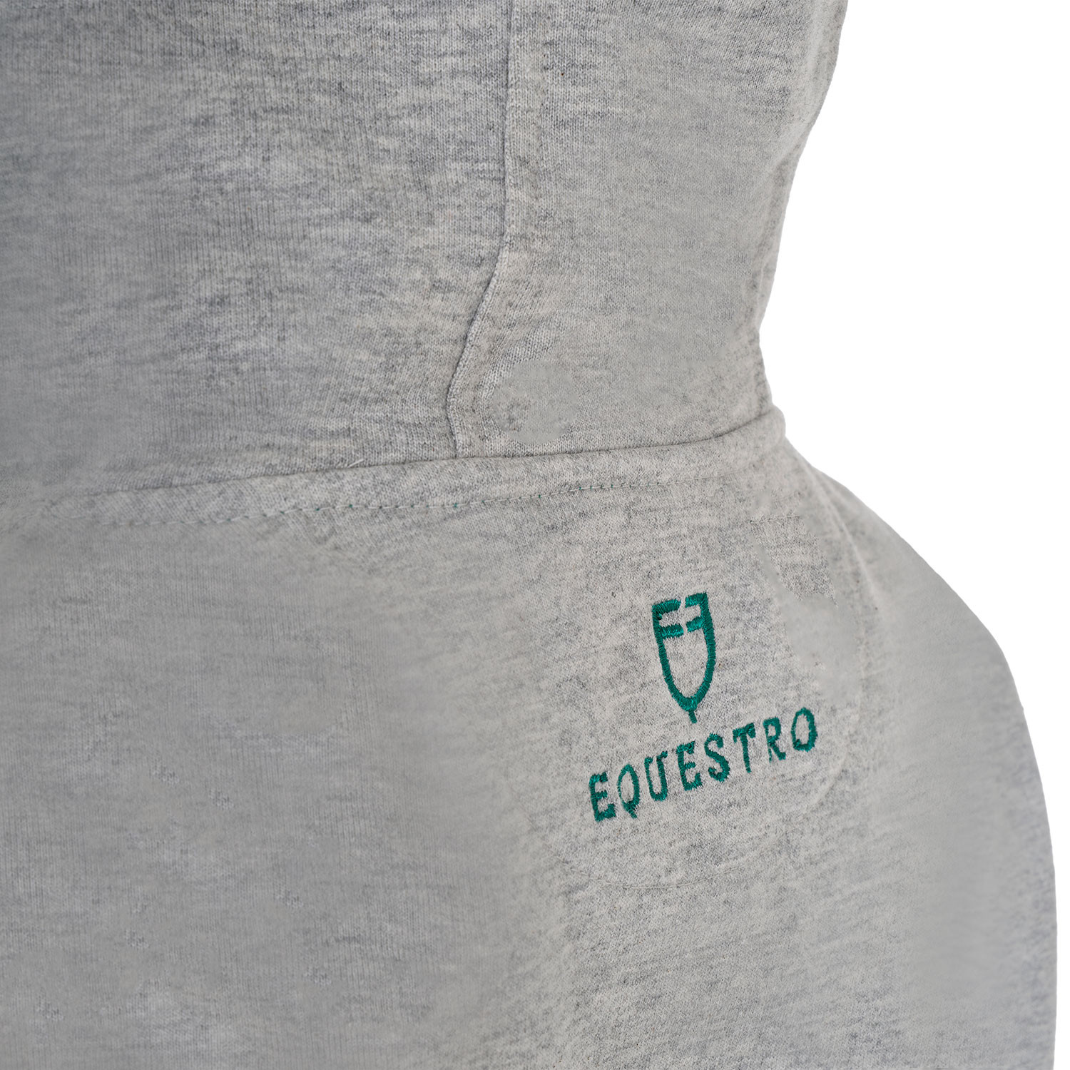 Kinder-Hoodie mit Reißverschluss und Schwamm-Schriftzug