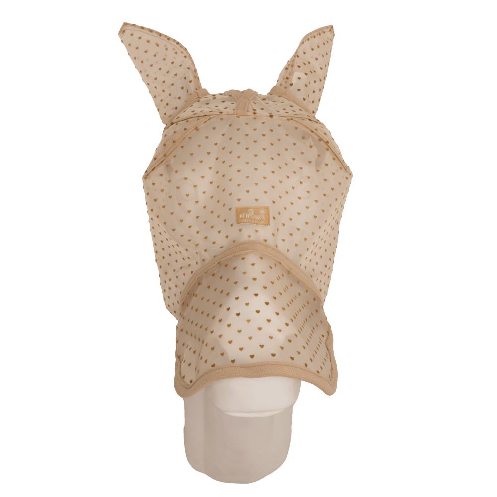 Fliegenmask Heart mit Ohren und Nase
