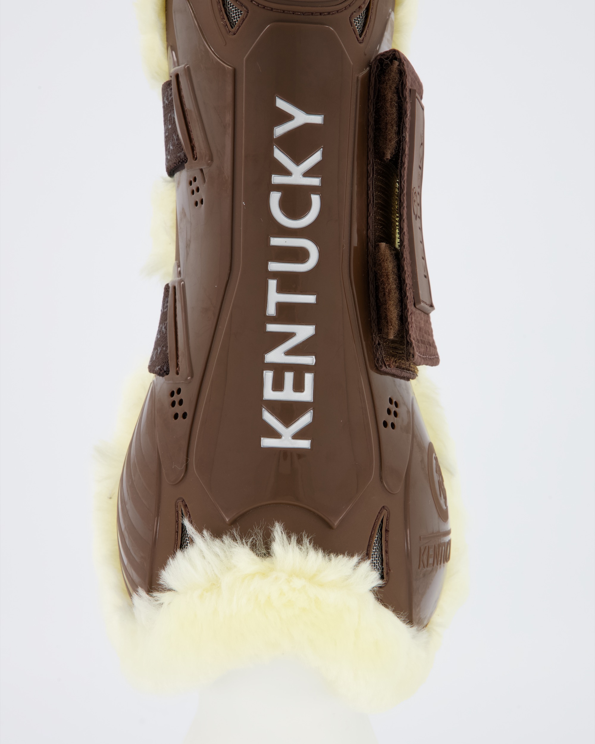 Jumping boots Velcro Fur Vegan