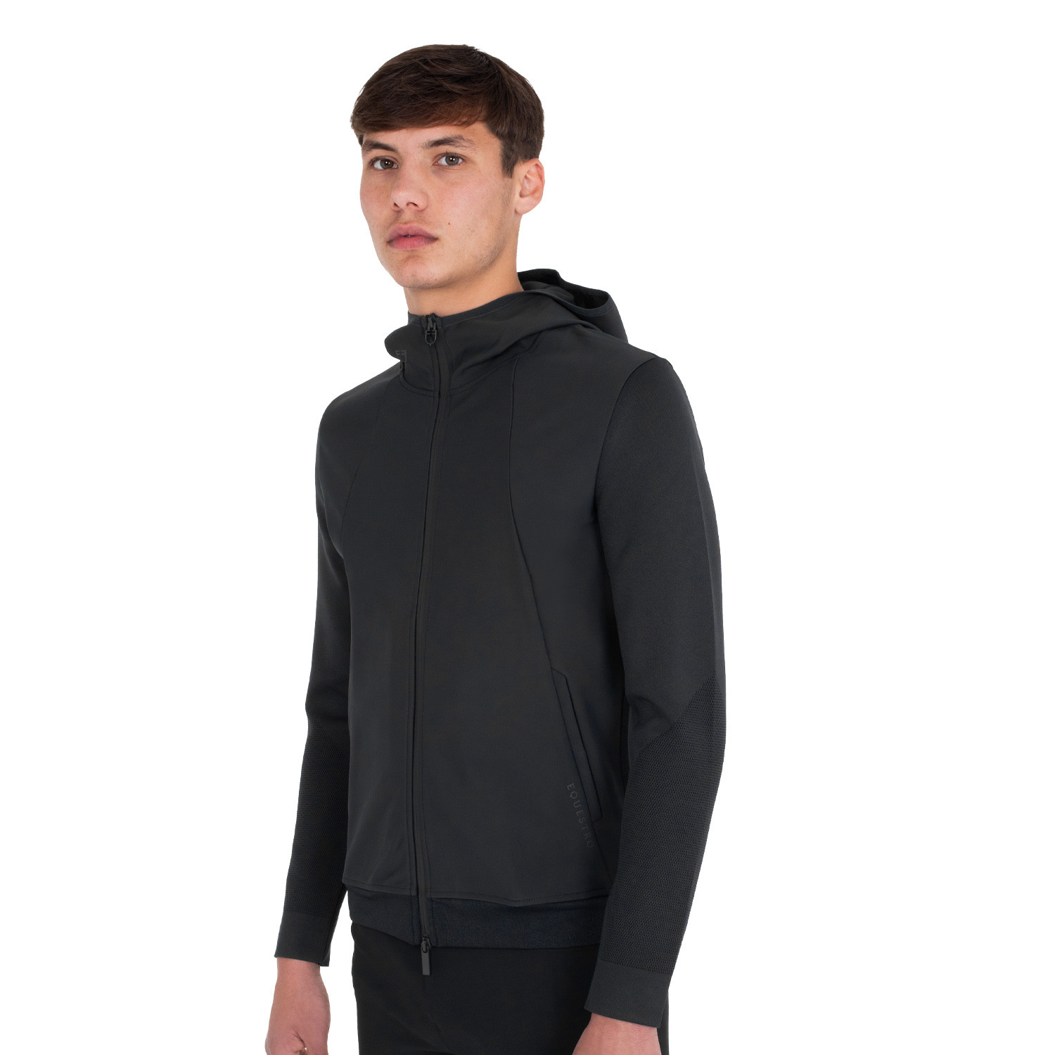 Technisches Kapuzensweatshirt für Herren mit Micro-Mesh-Einsätzen