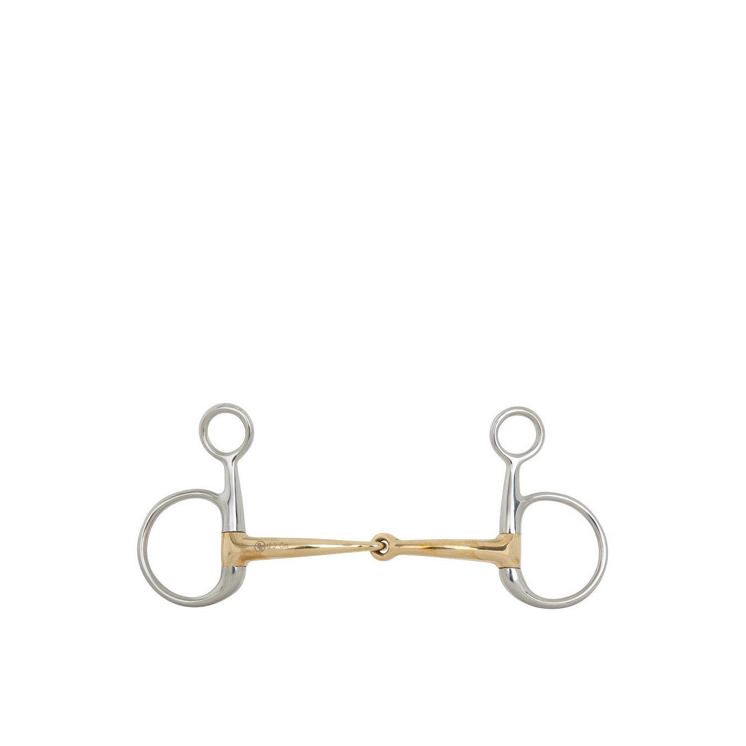 Baucher-Trense einfach gebrochen Soft Contact 12 mm Cheeks  110 mm