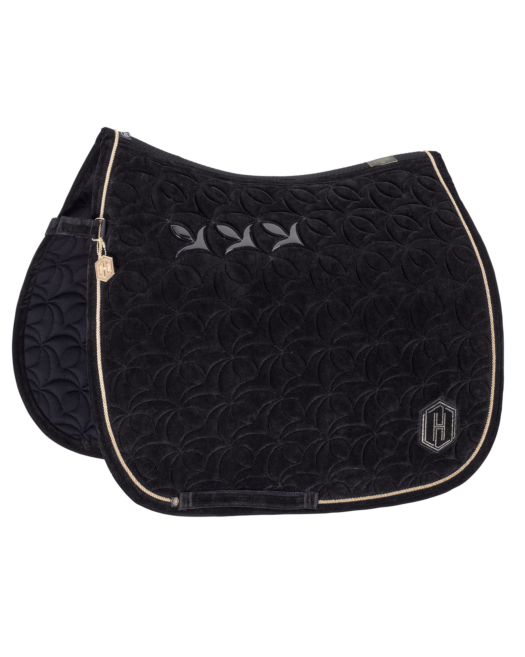 Saddle pad Heritage Velour Emblem