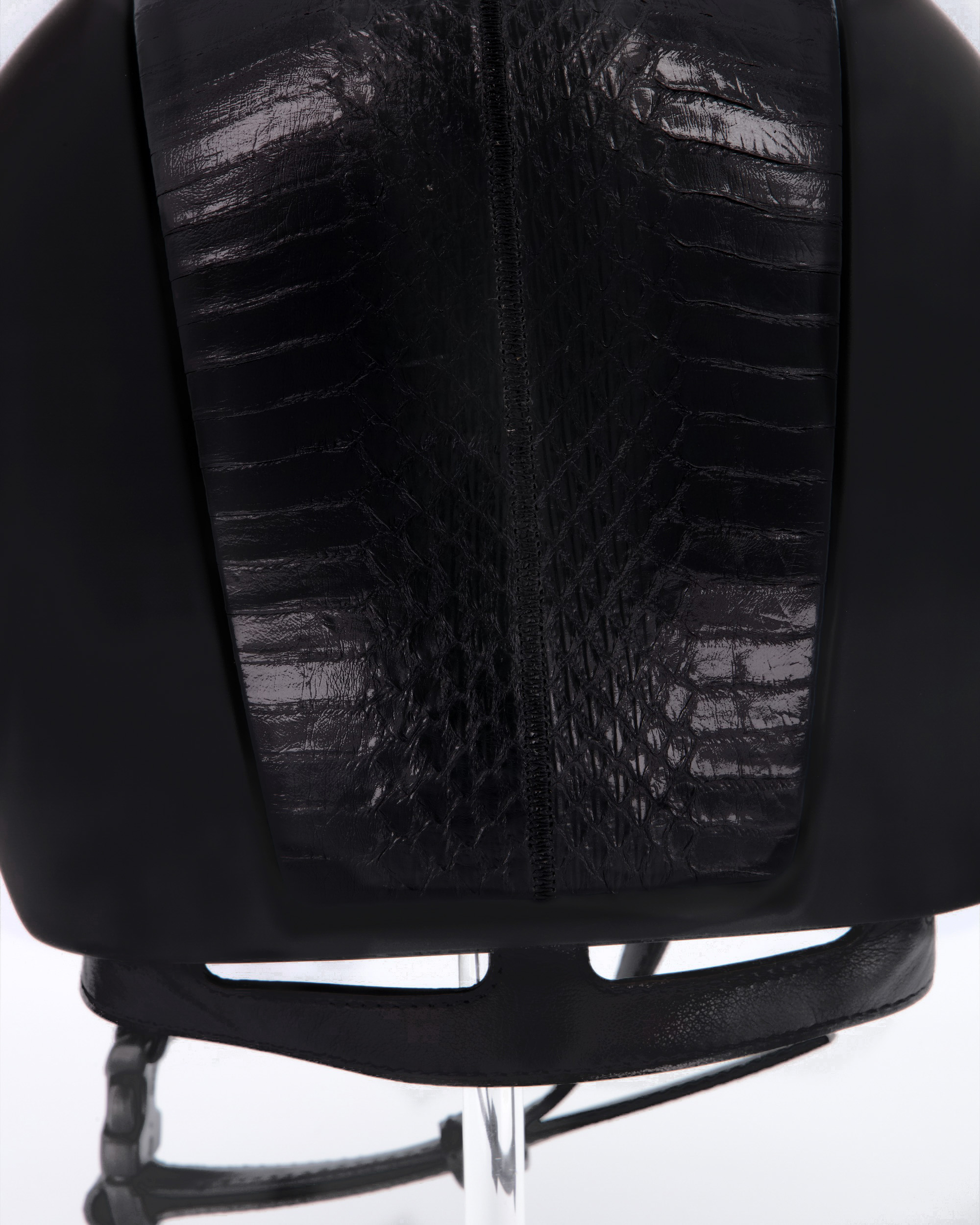 Reithelm Cromo 2.0 Polo Snake Matt in schwarz