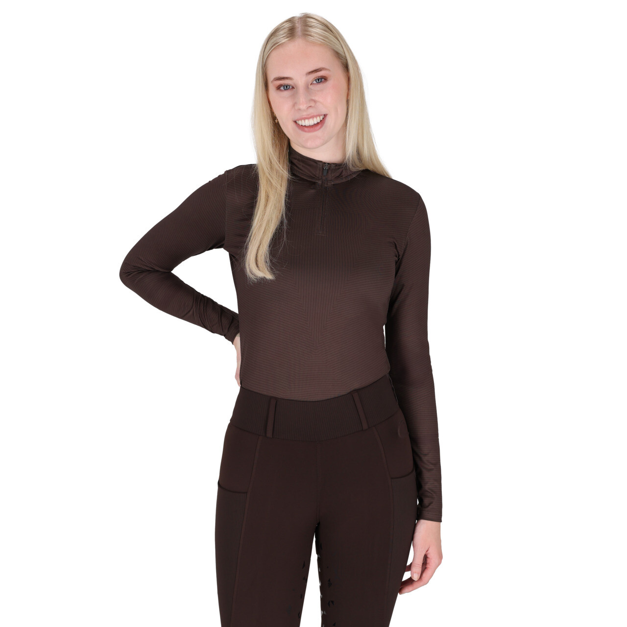 Sportshirt Avenna in cognac