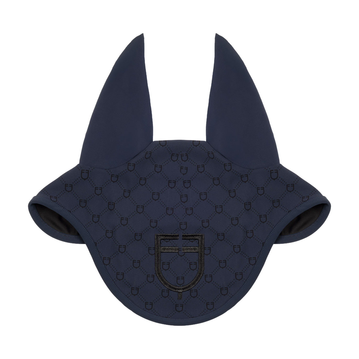 Fliegenhaube mit Monogramm-Print