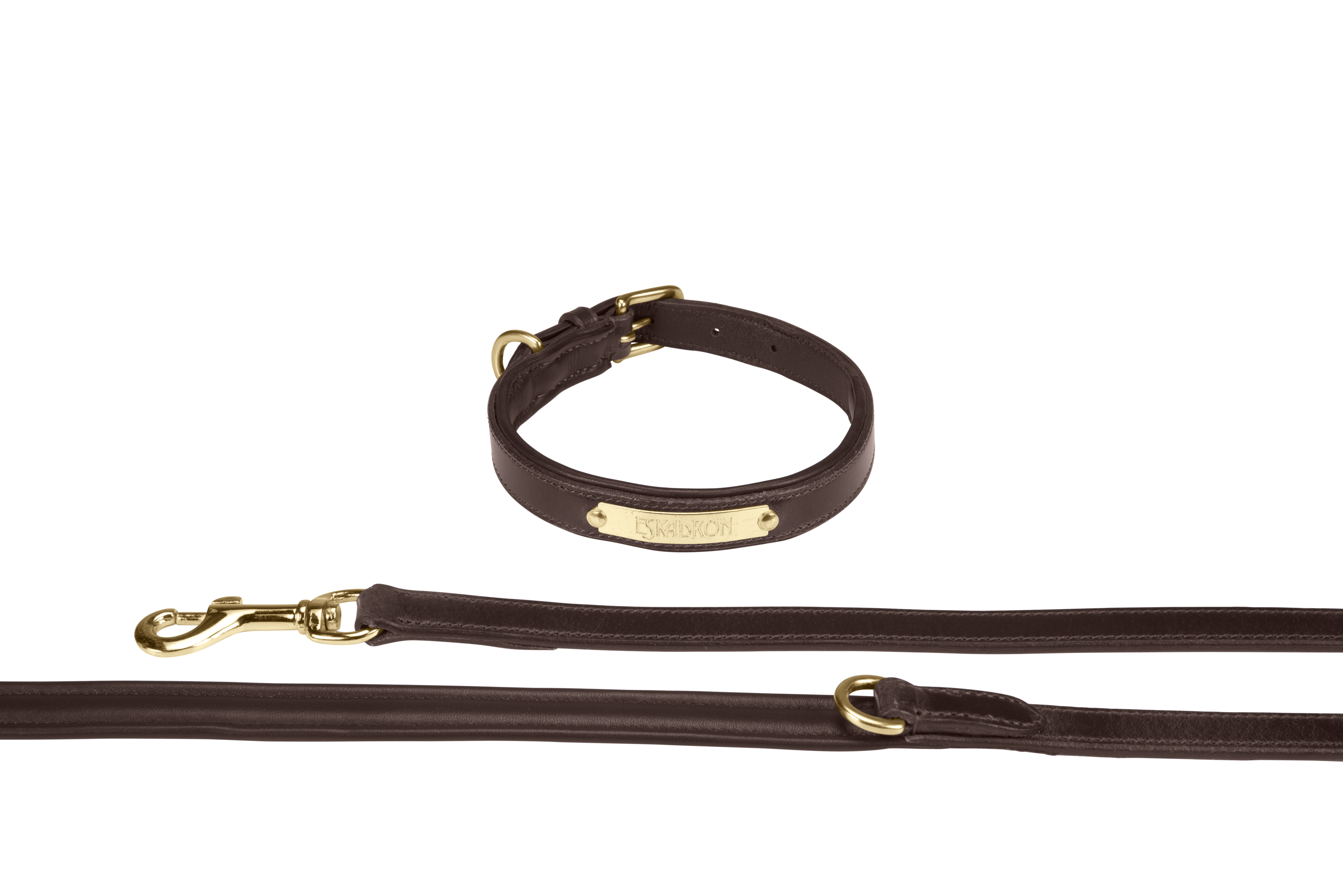 Leather dog set