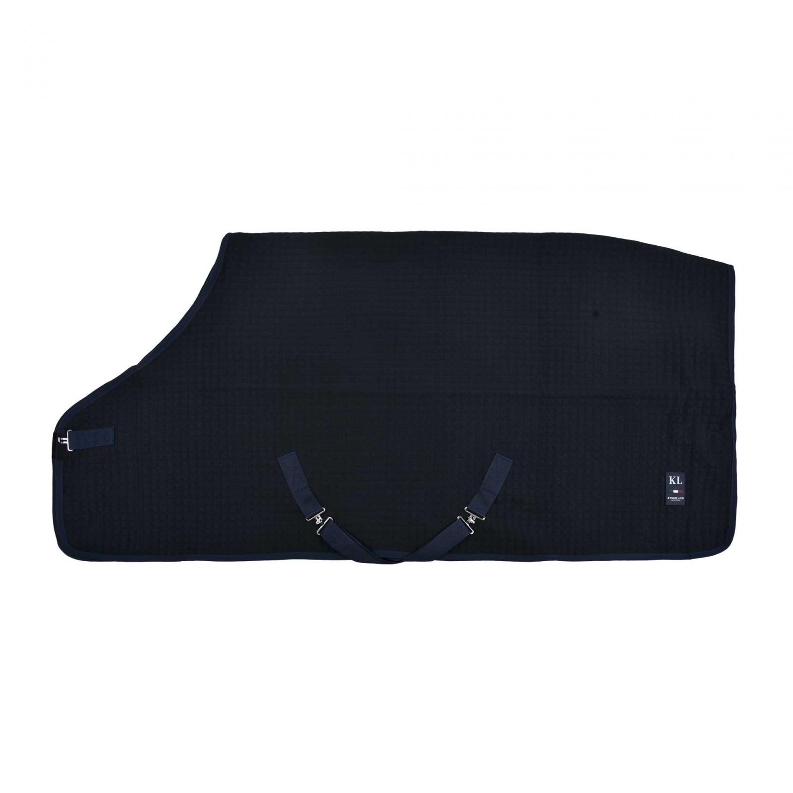 Wool Evolution stable rug in navy