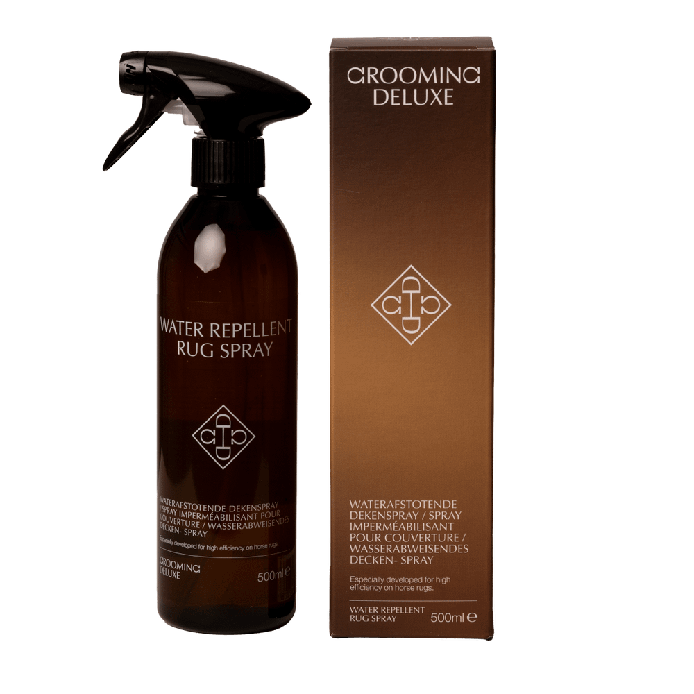 Water-repellent rug spray