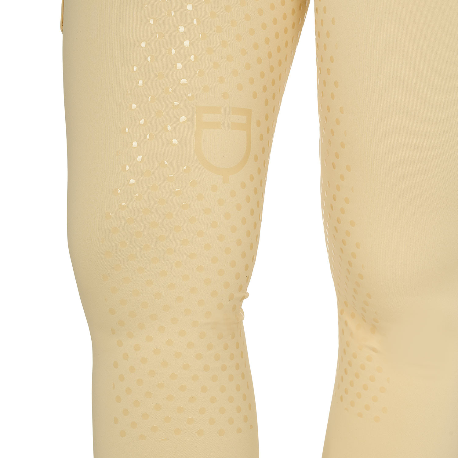 Zweifarbige Damen-Leggings mit Vollbesatz