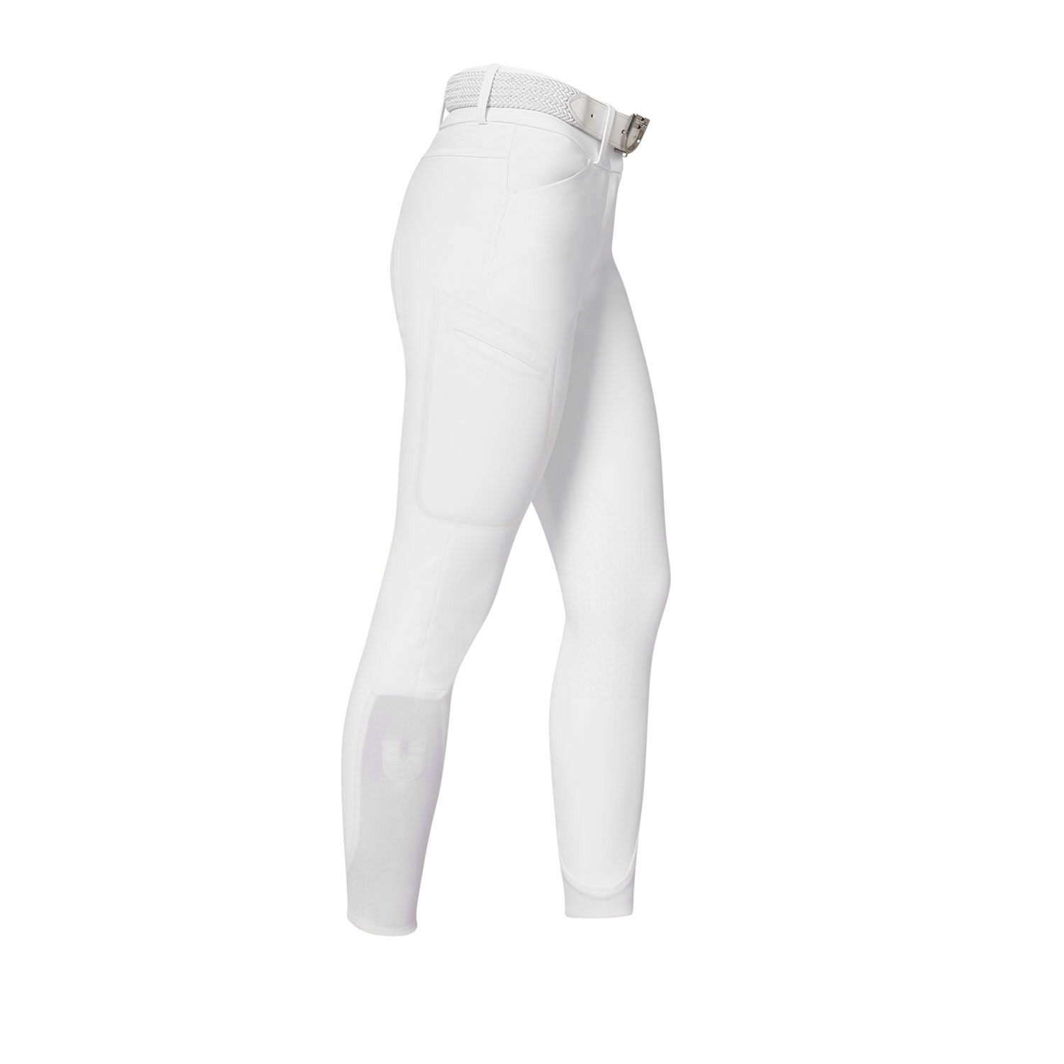 Damen-Reithose mit hohem Bund und Knee Grip