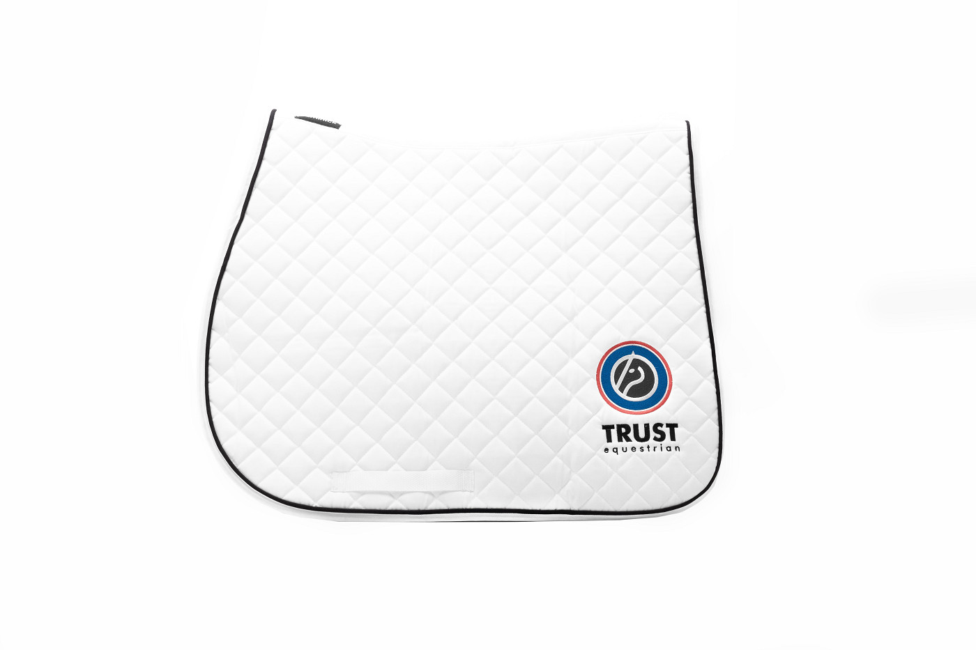 Saddle cloth DR + logo in weiß