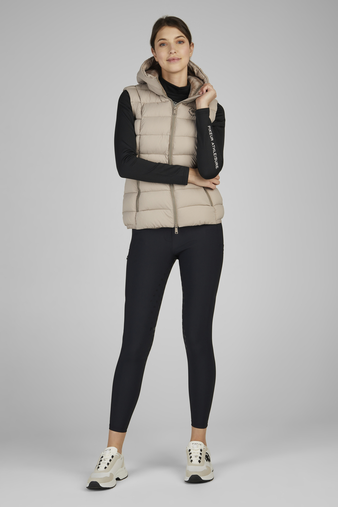 Quilt waistcoat ladies athleisure