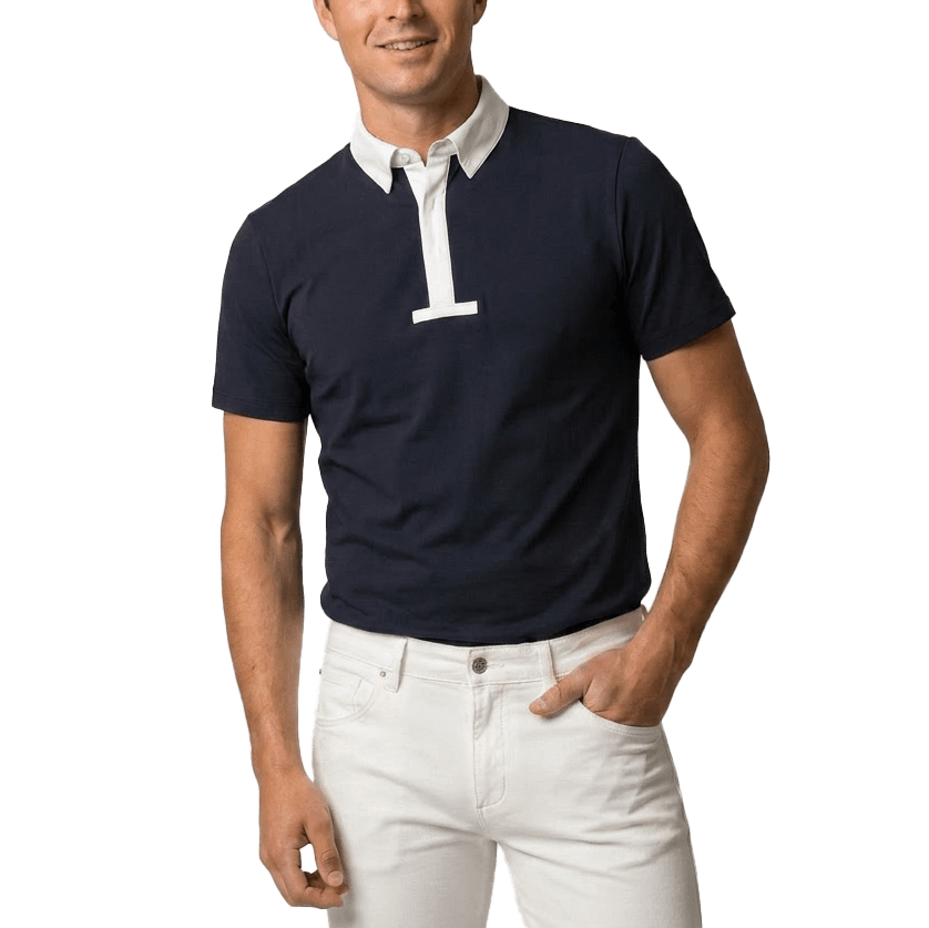 Turniershirt Herren Classic Kurzen Ärmeln
