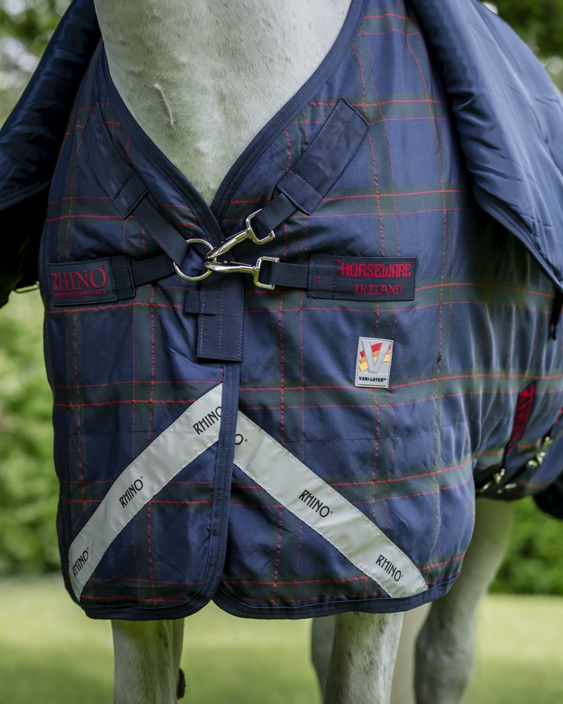 Outdoordecke Rhino Plus Pony Turnout 250g Christmas Special