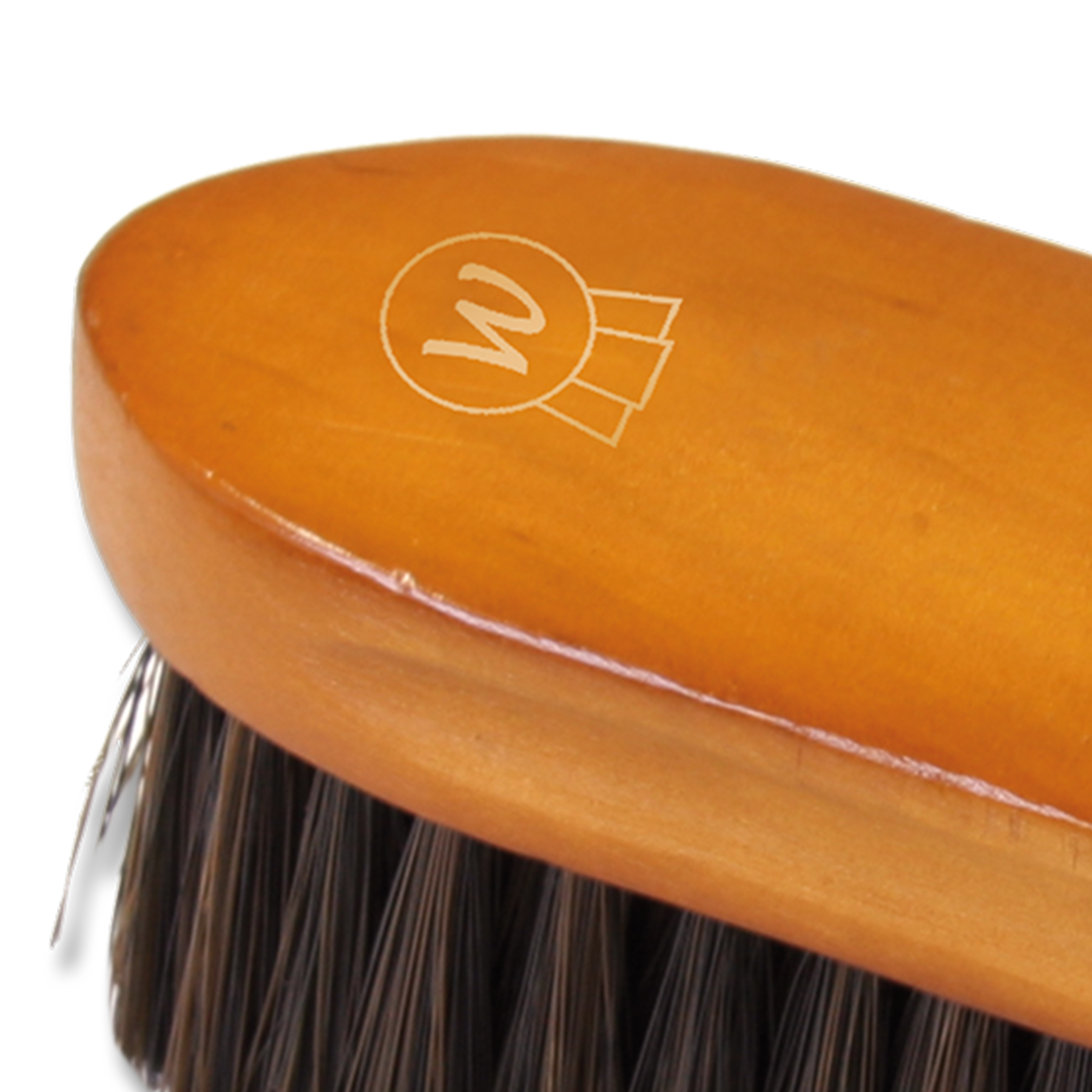 HW Langhaarbürste 18 cm, harte Borsten