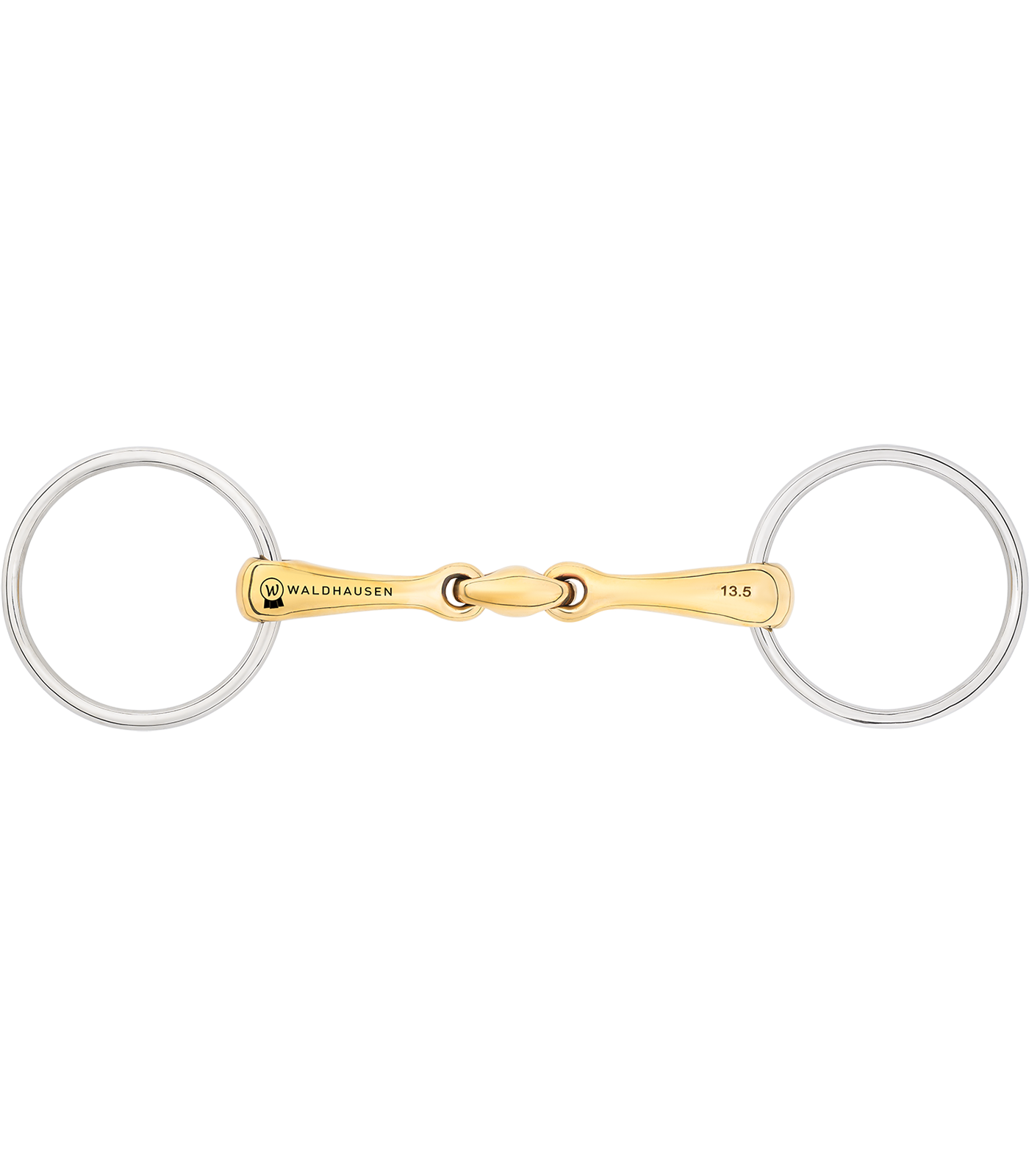 Mors de filet Cyprium, brisure double