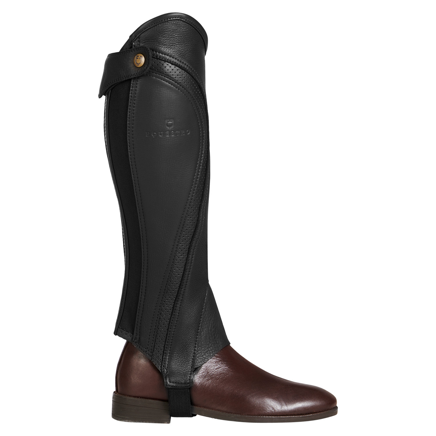 Unisex-Gamaschen aus perforiertem Leder, maximaler Komfort