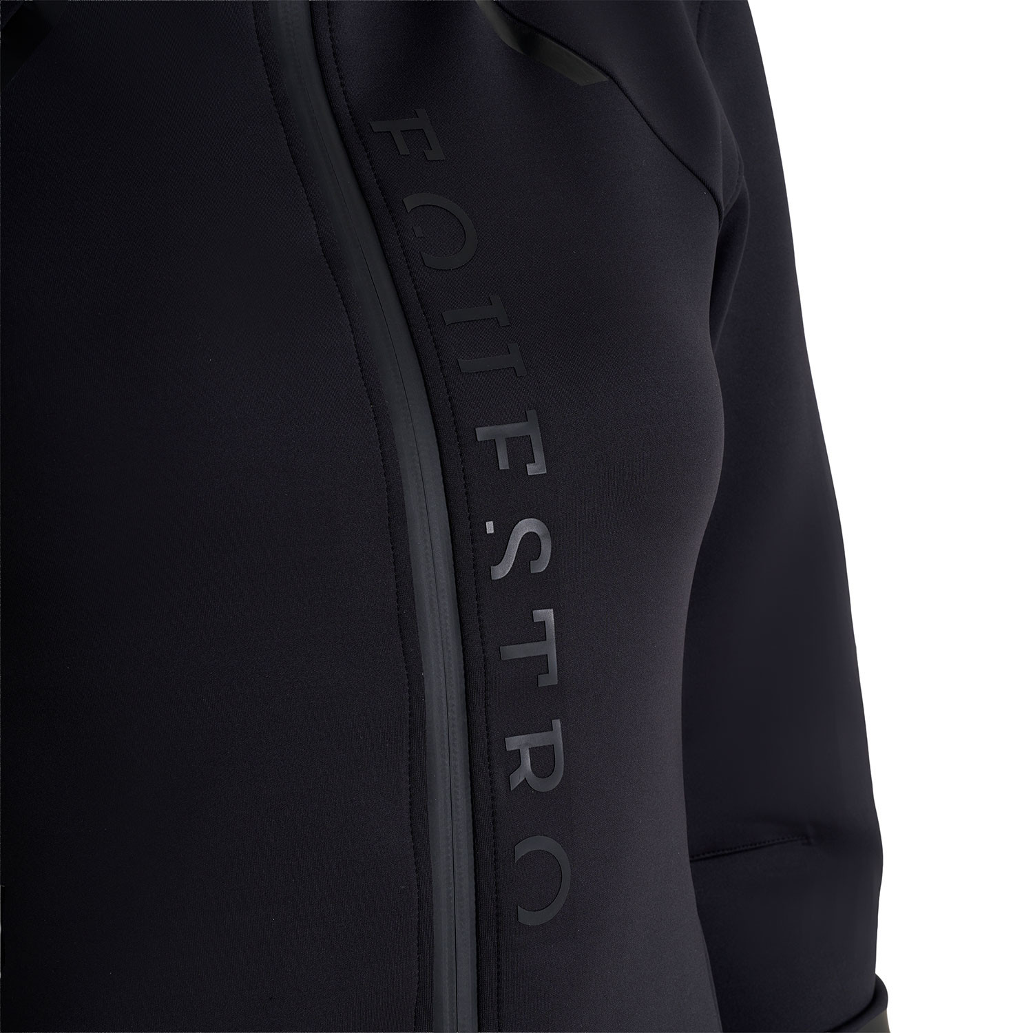 Technisches Damen-Jersey-Sweatshirt mit Reißverschluss