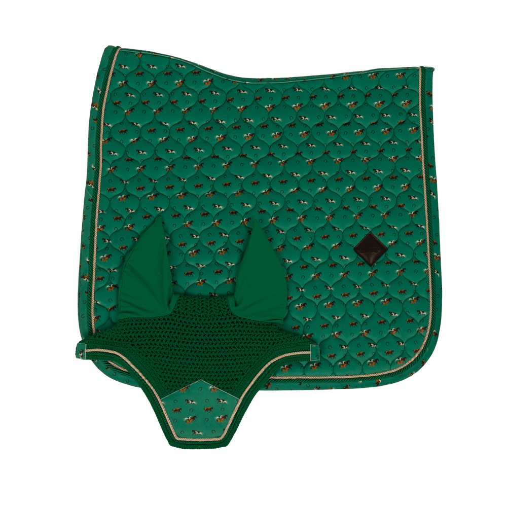 Tapis de selle Velvet Horse printing Dressage