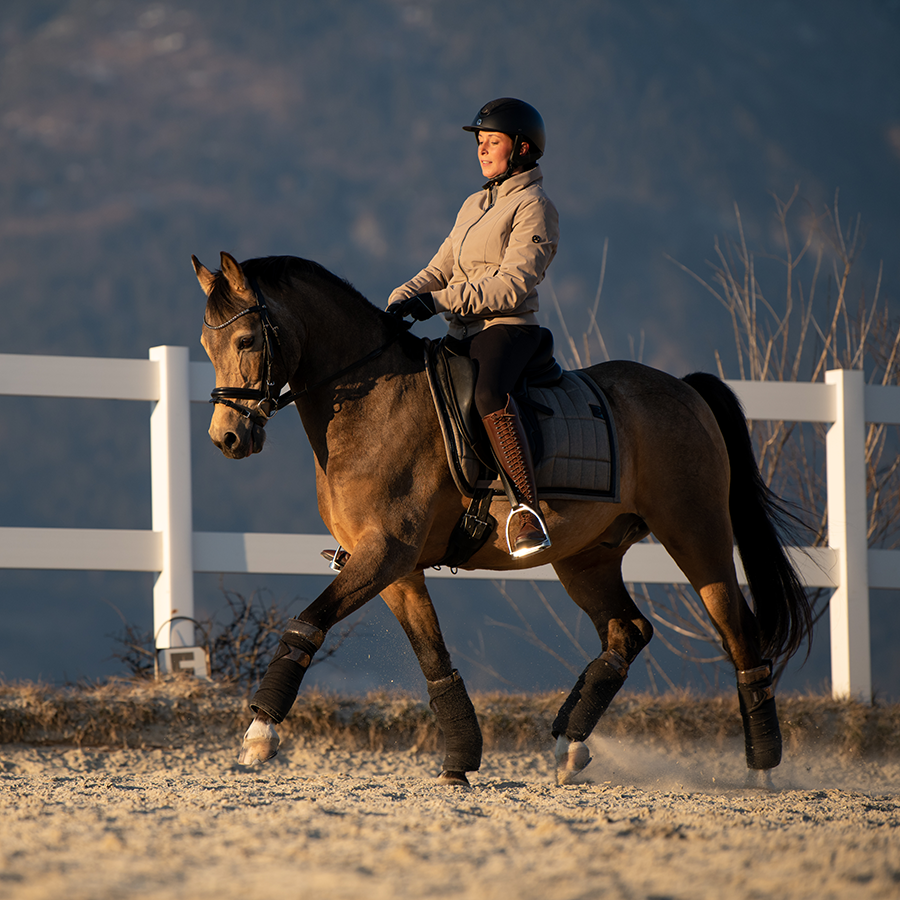 Riding boots Laval Pure Wool in brown