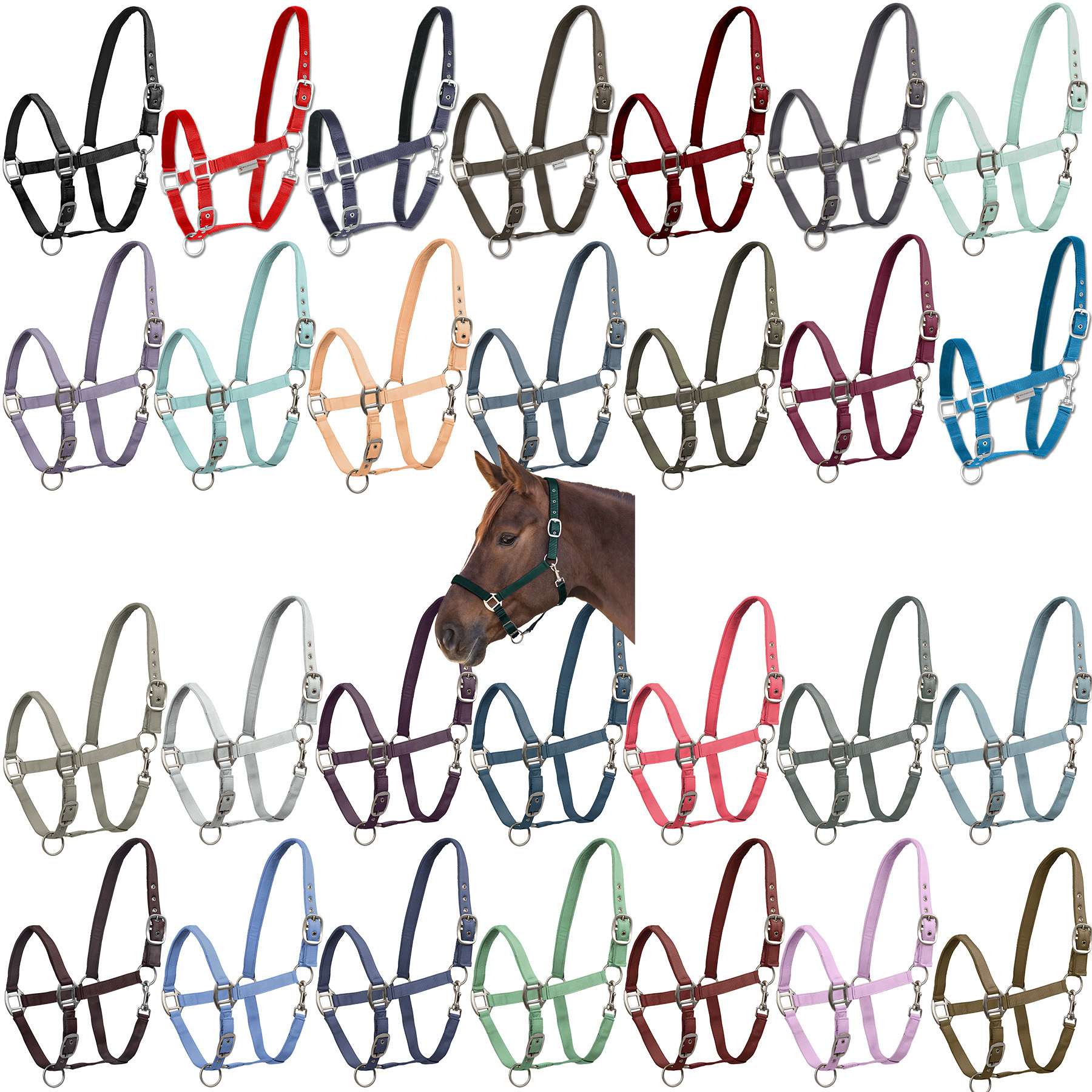 Perlonhalfter Satin