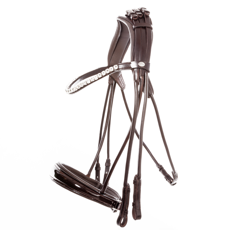 Kandare "Fleur" schwed.-rundgenäht