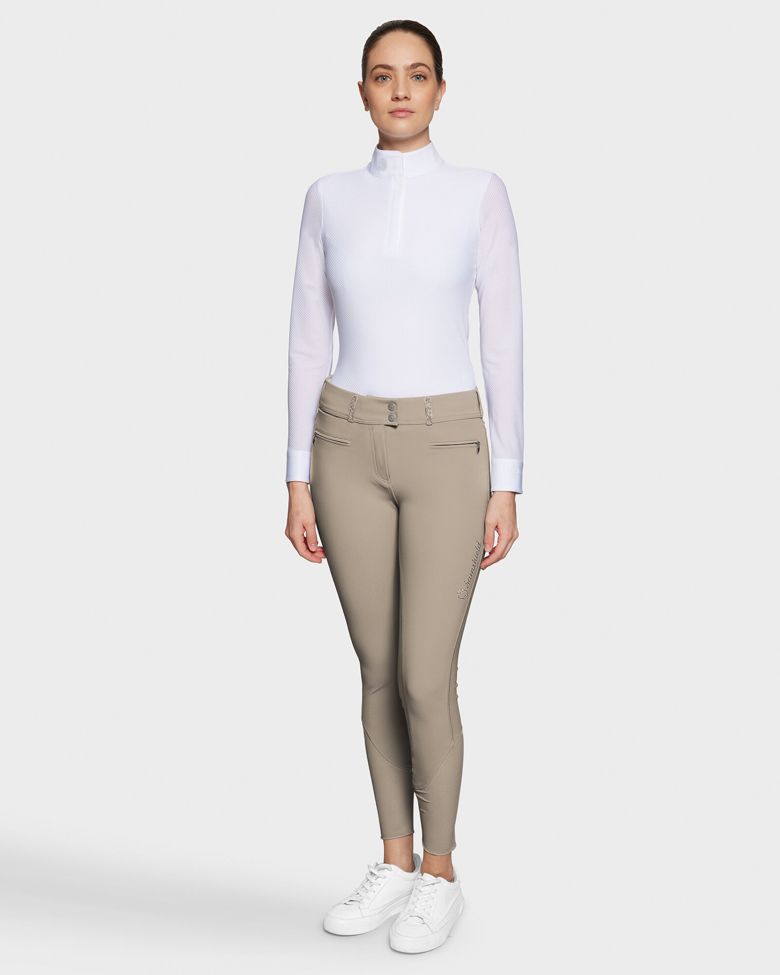 Ladies riding breeches Clara Premium full grip