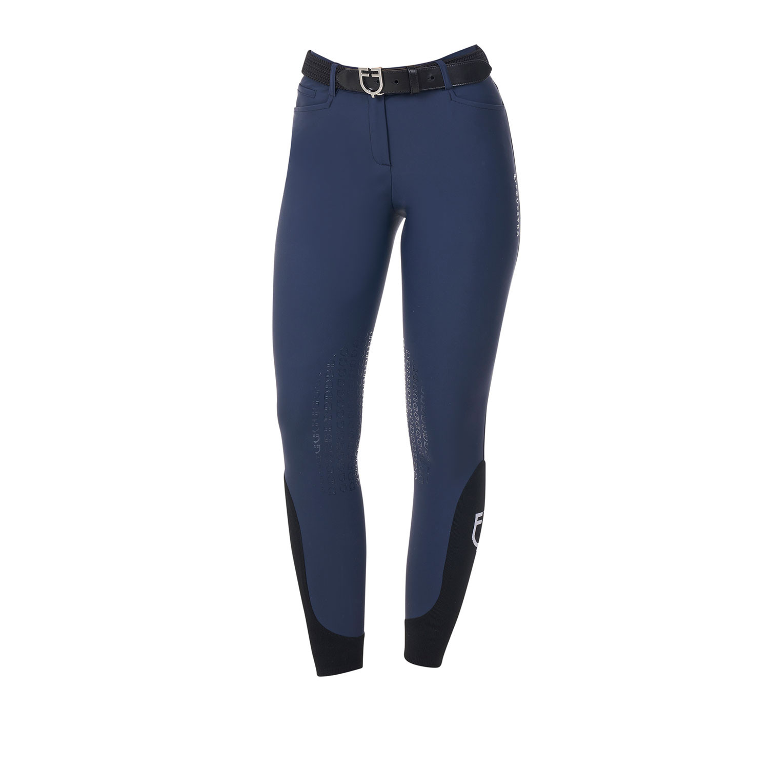 Damen-Reithose mit Kniebesatz X FISE