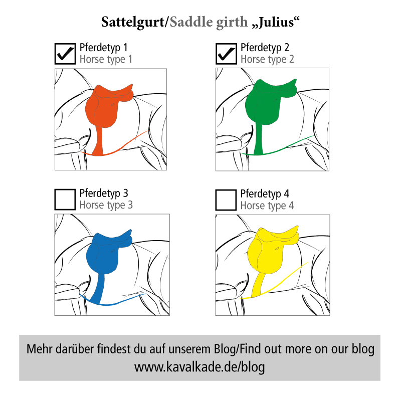 Kurzgurt Softleder "Julius" ohne Elast