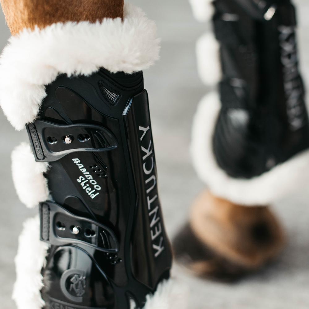 Jumping boots Bamboo Elastic Fur Vegan