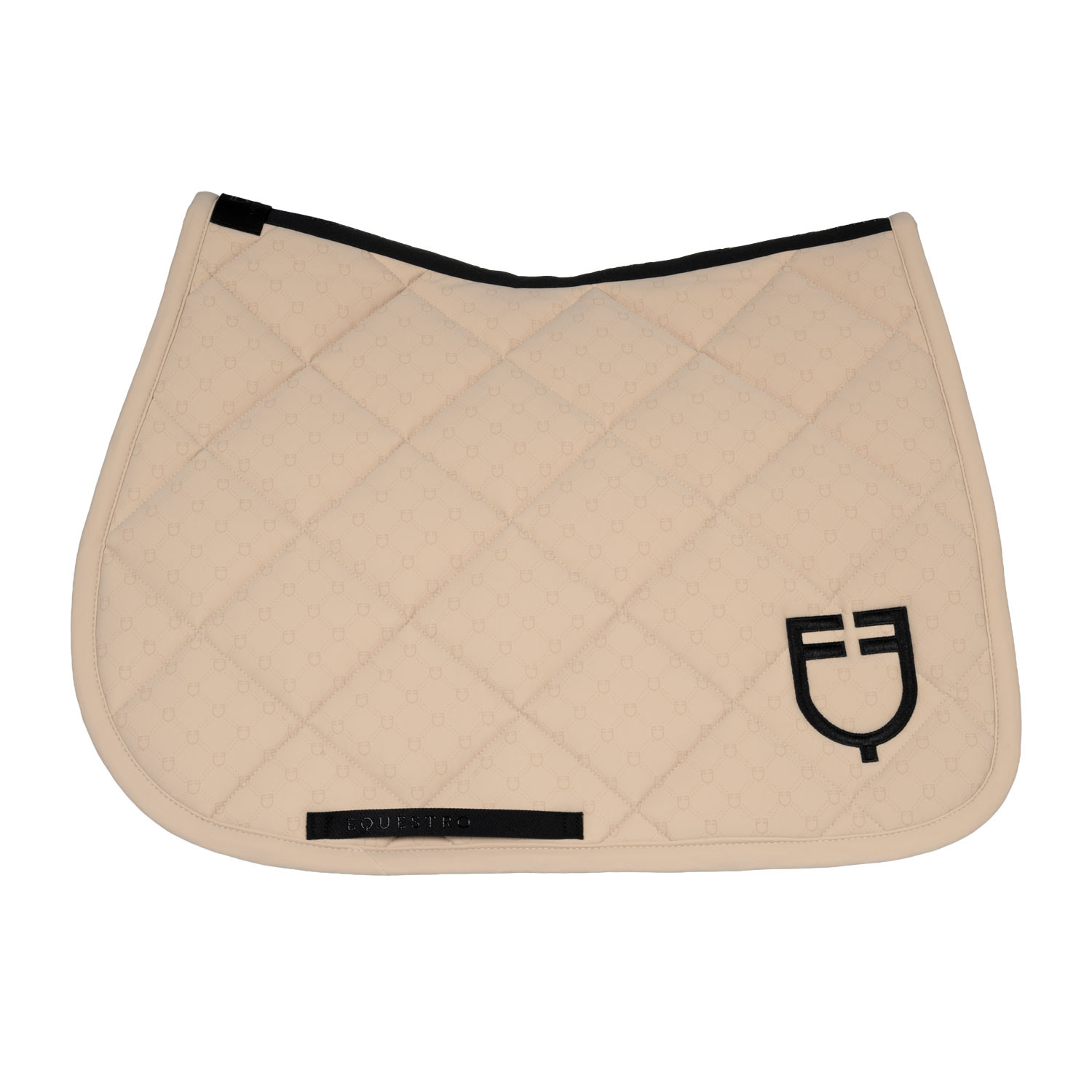 Springschabracke mit Monogramm-Print