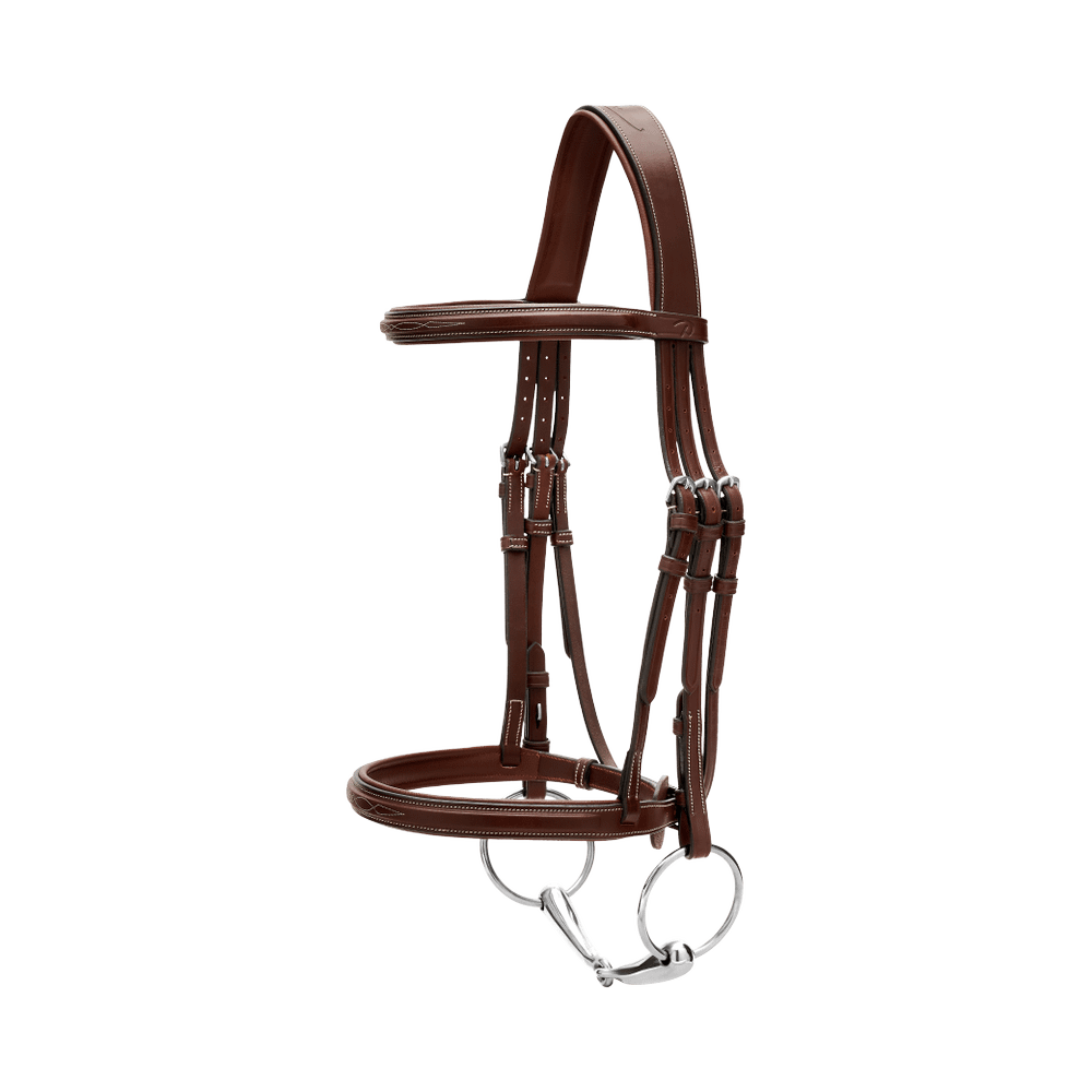 Trense mit Cavesson Reithalfter US