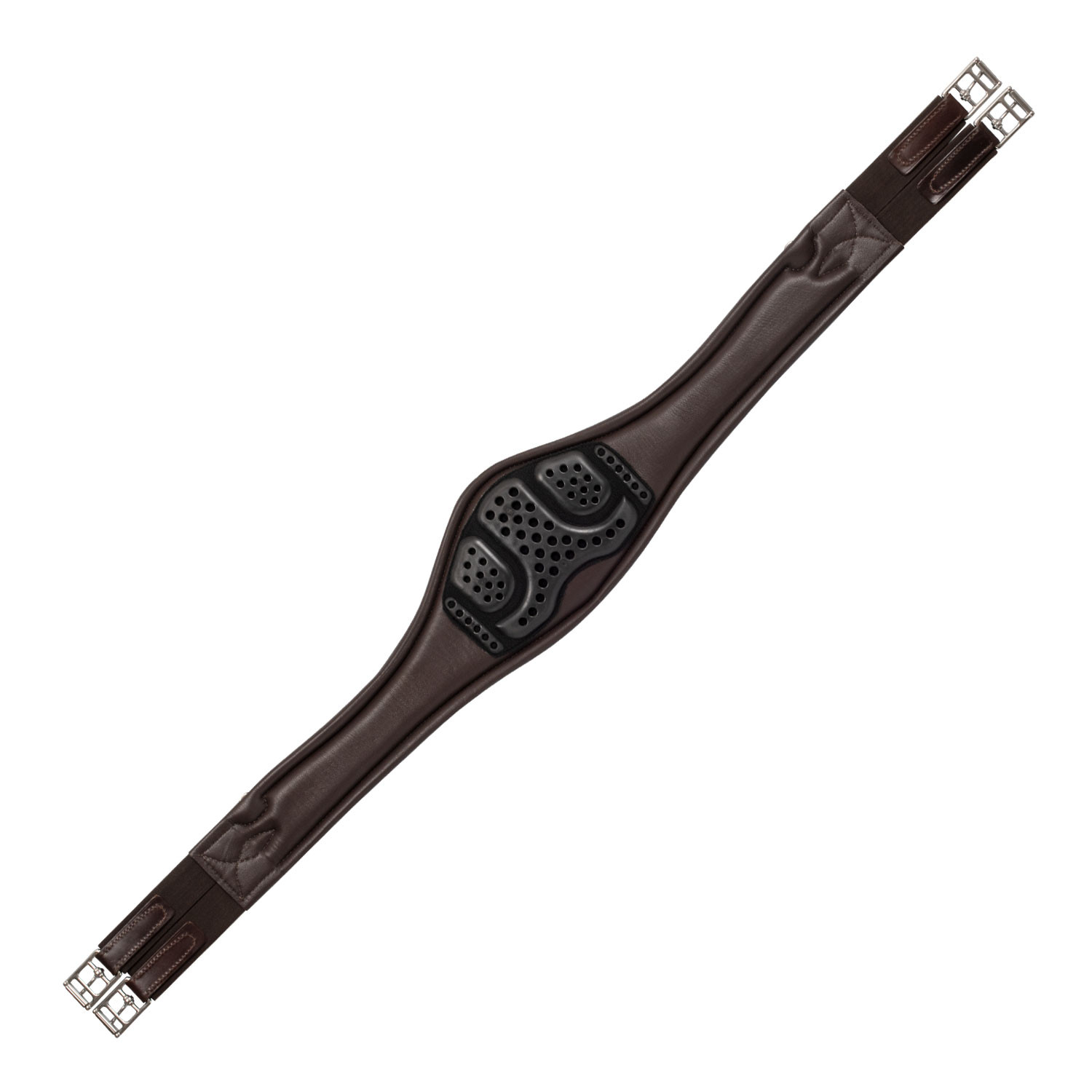 Anatomischer Springsattelgurt Kalbsleder