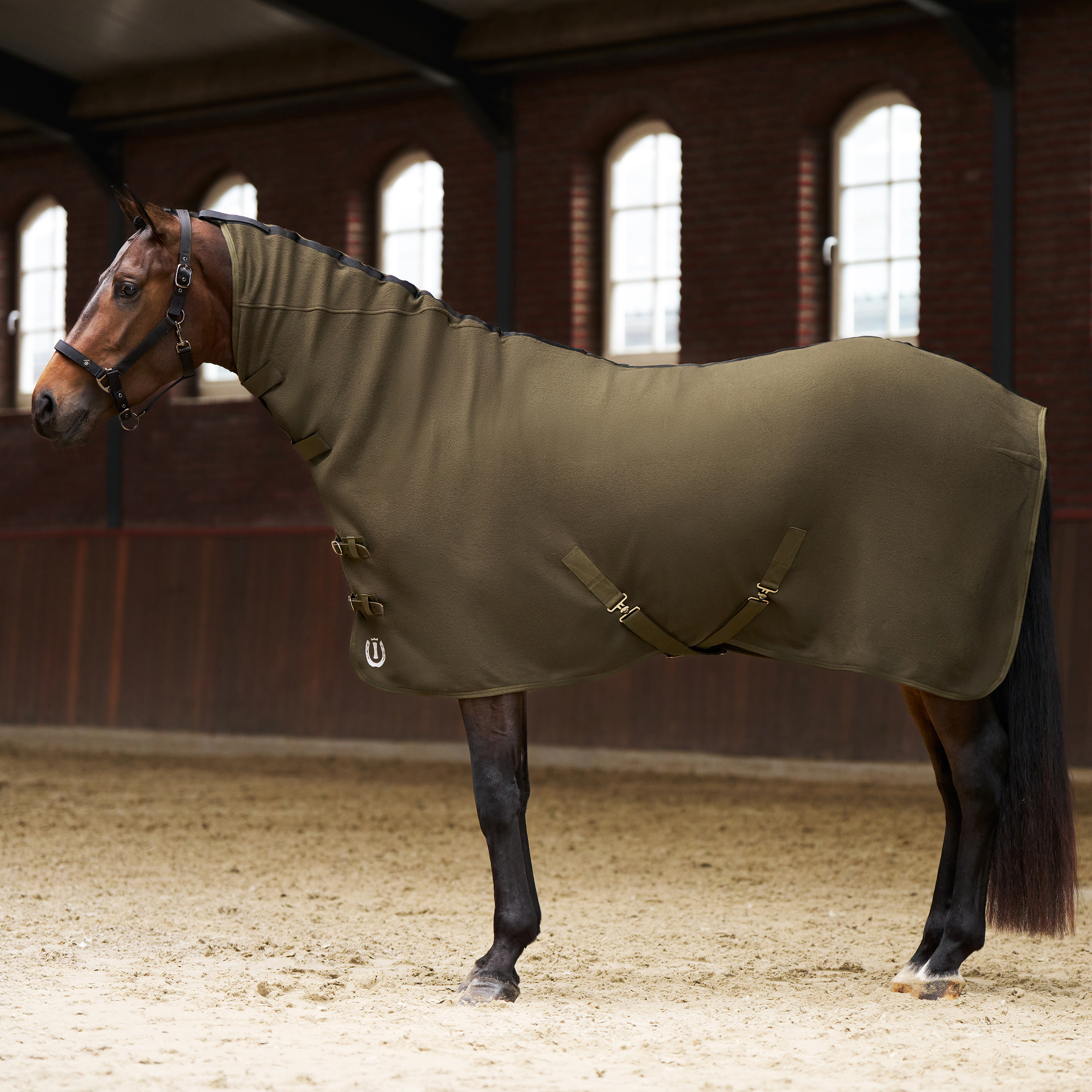 Fleecedecke mit Neck Fundamental