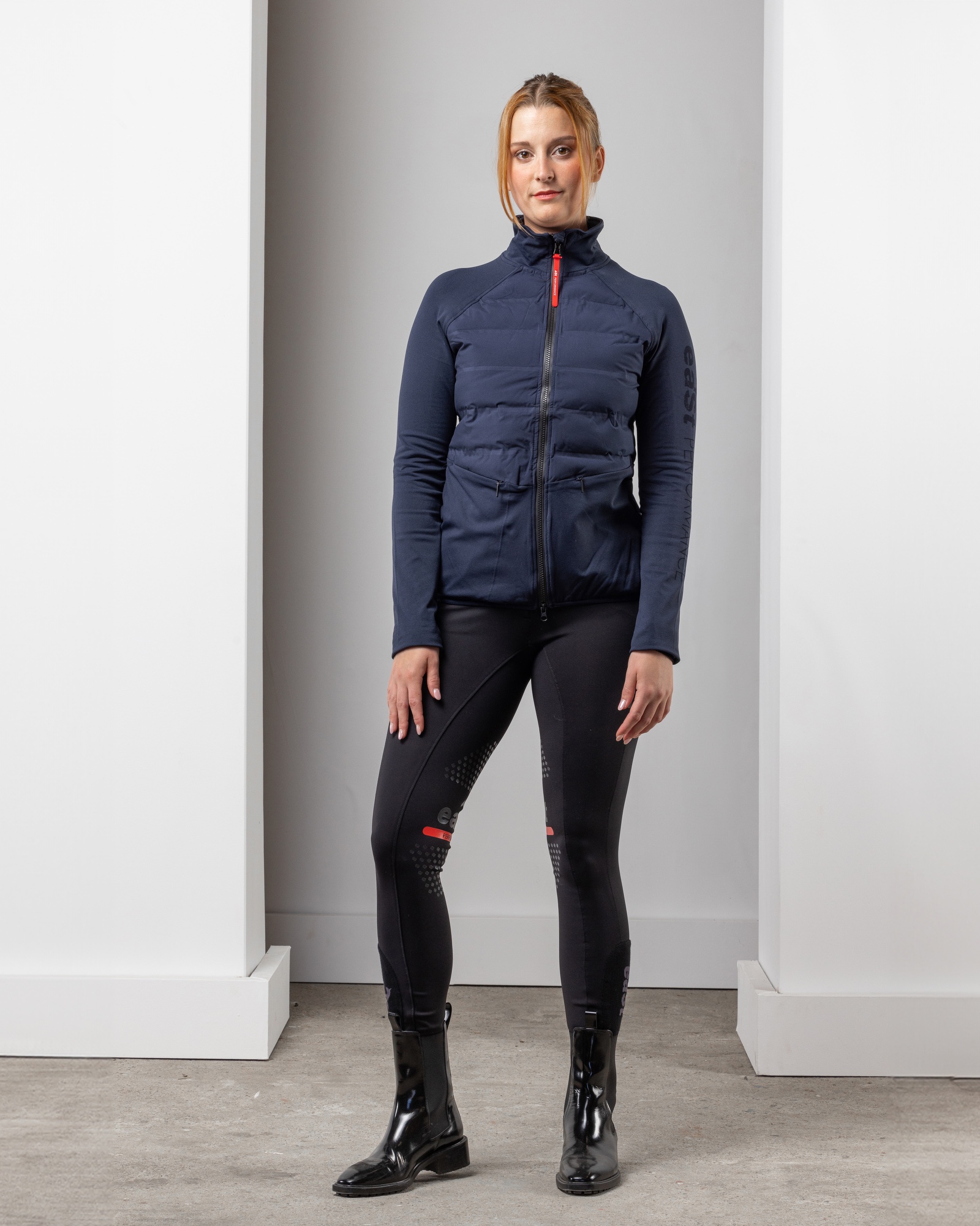 Riding jacket ladies hybrid jersey