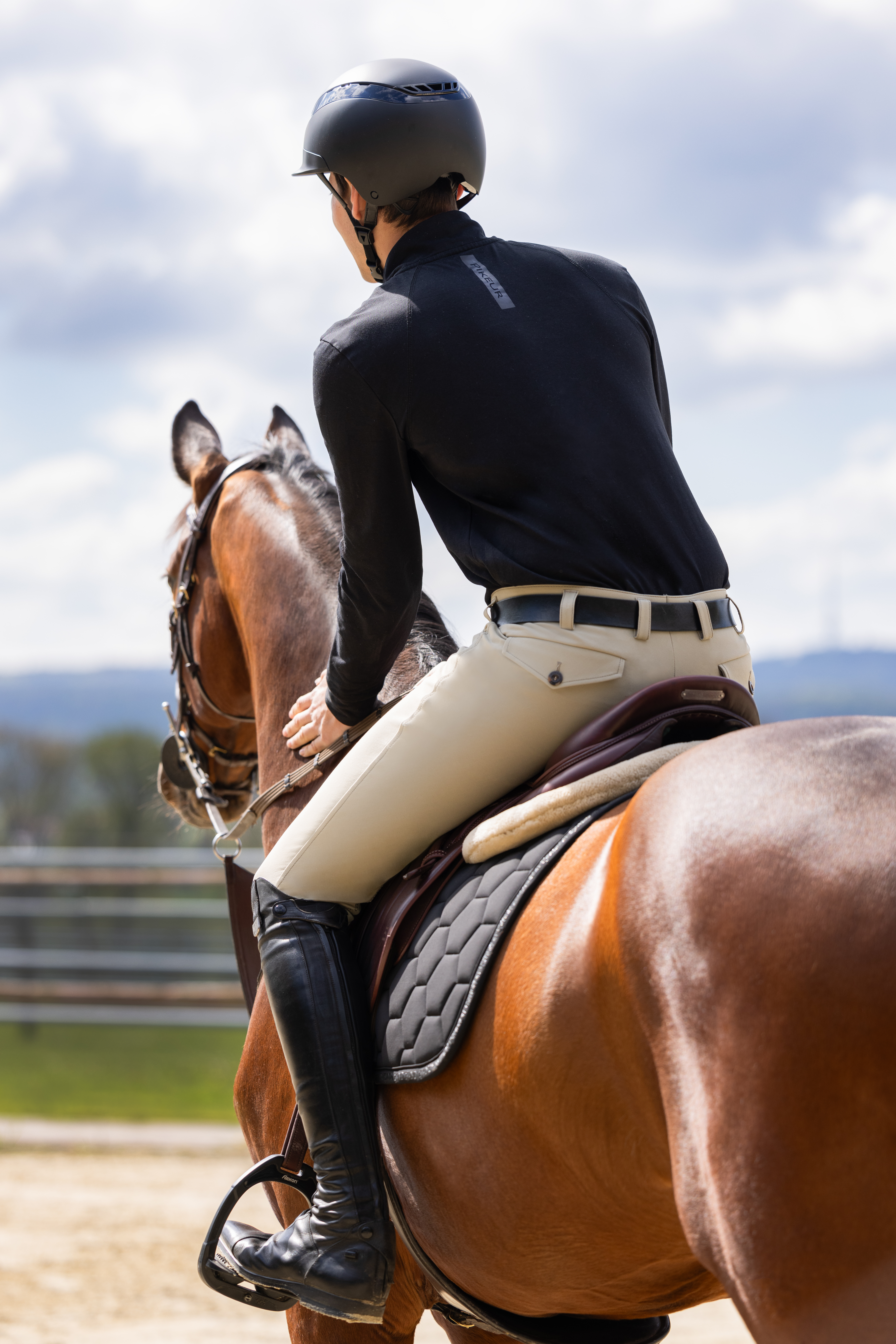 Reithose Herren Rodrigo McCrown Kniebesatz