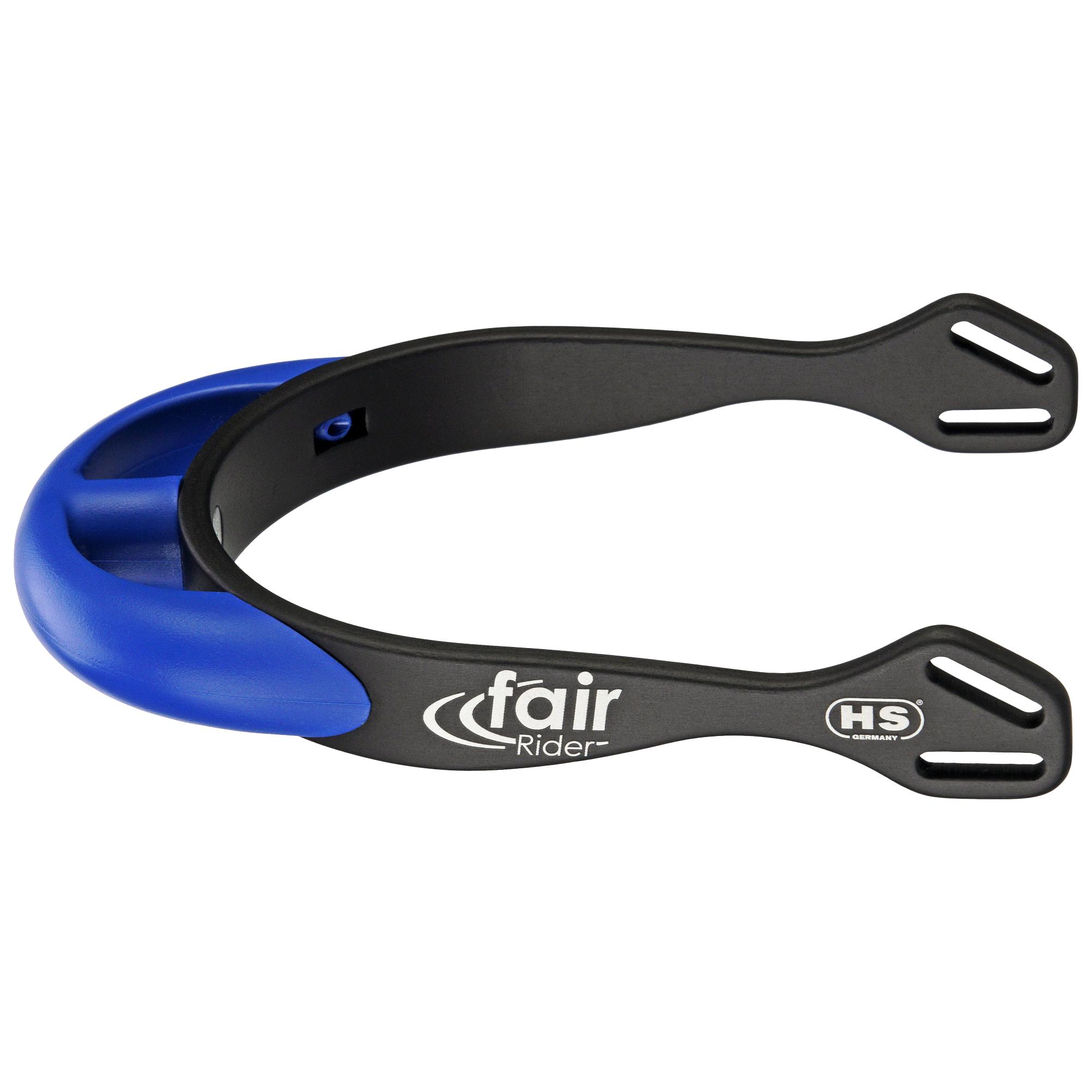 Spurs Fairrider aluminium, 20 mm, thick rounded