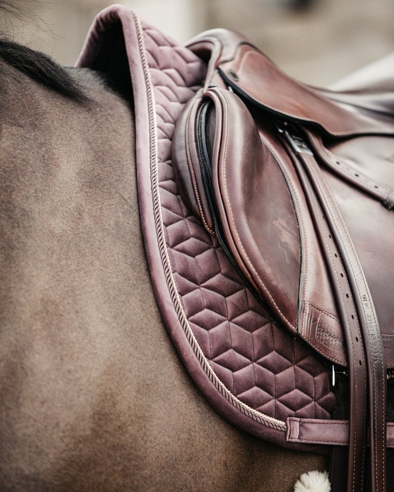 Jumping saddle pad Velvet