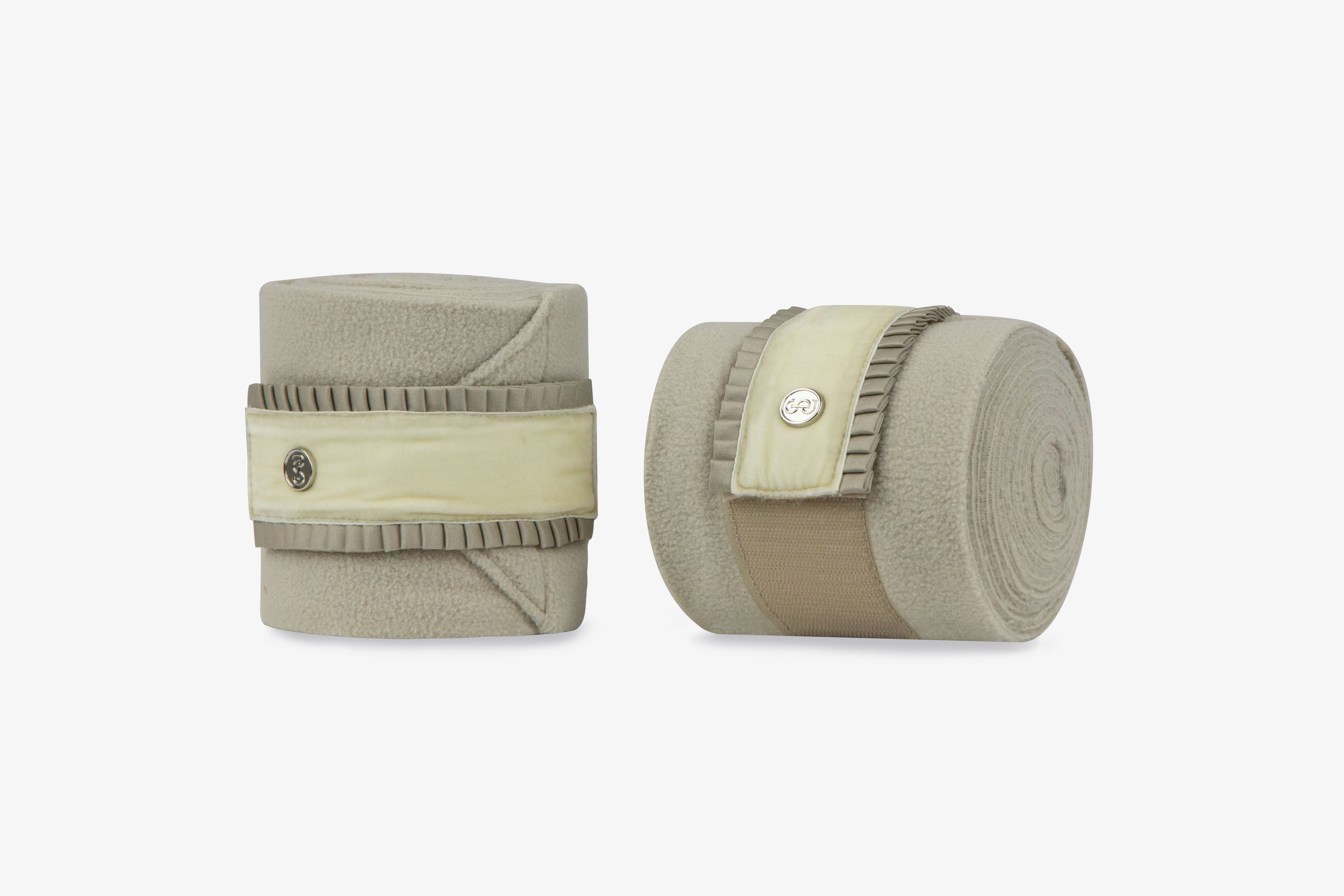 Bandages Polos Diamond Ruffle in Latte