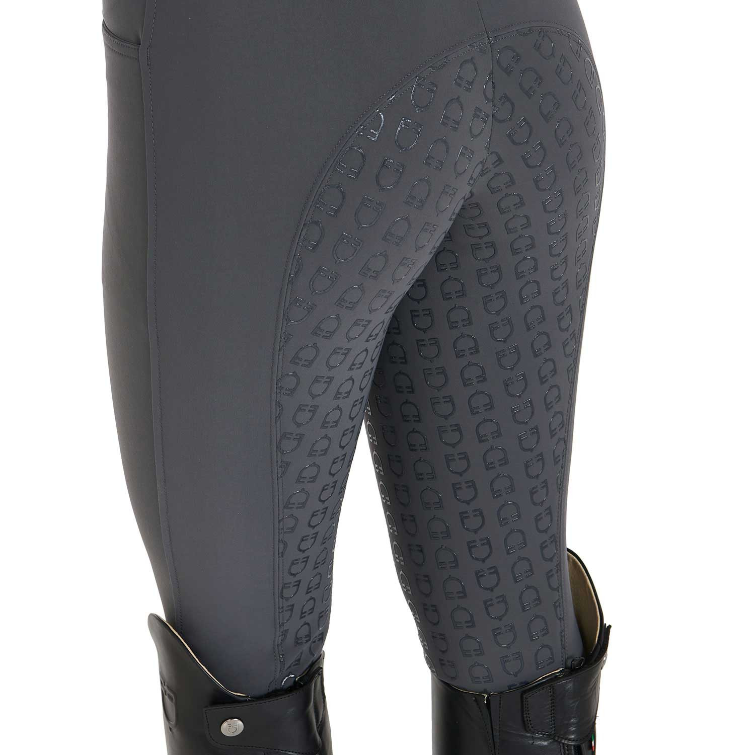 Damen-Vollbesatzreithose schmale Passform