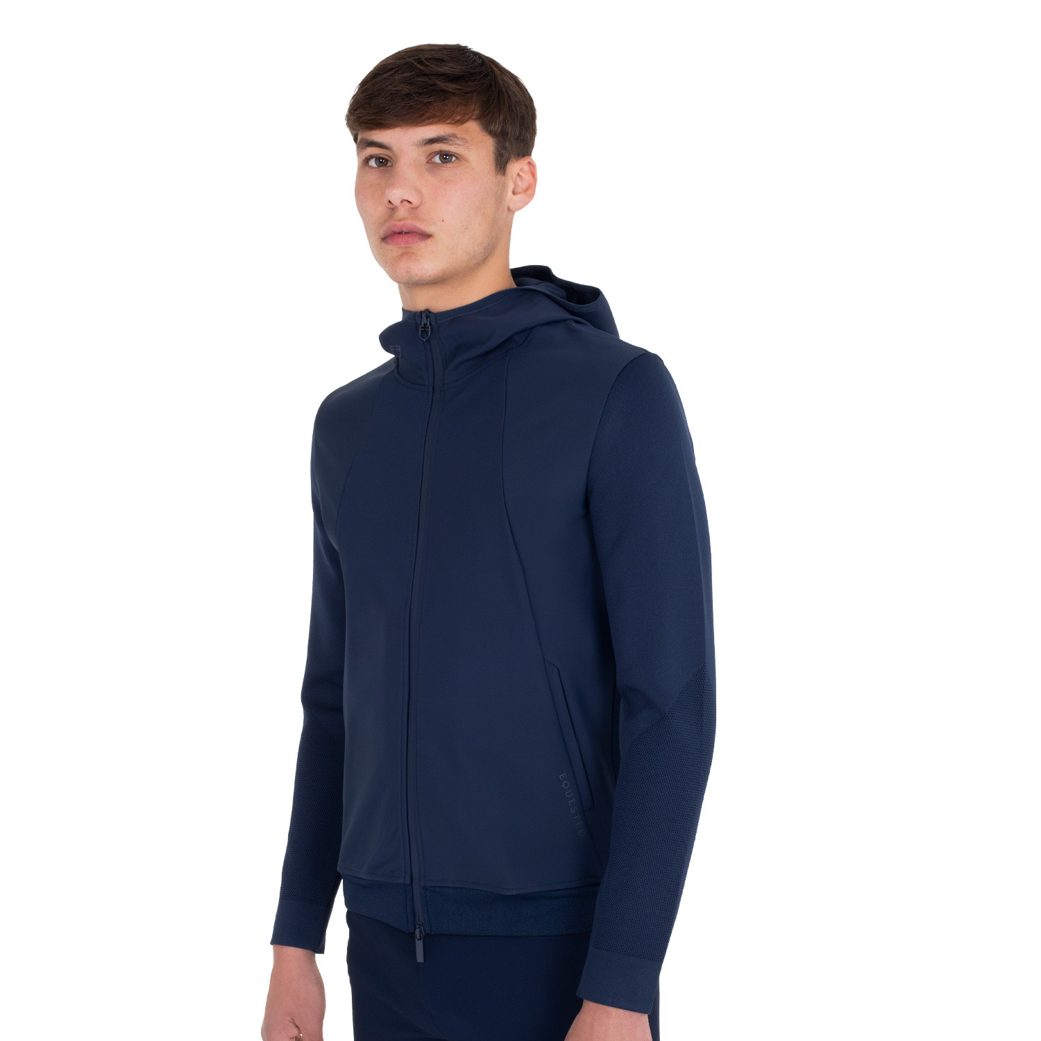 Technisches Kapuzensweatshirt für Herren mit Micro-Mesh-Einsätzen