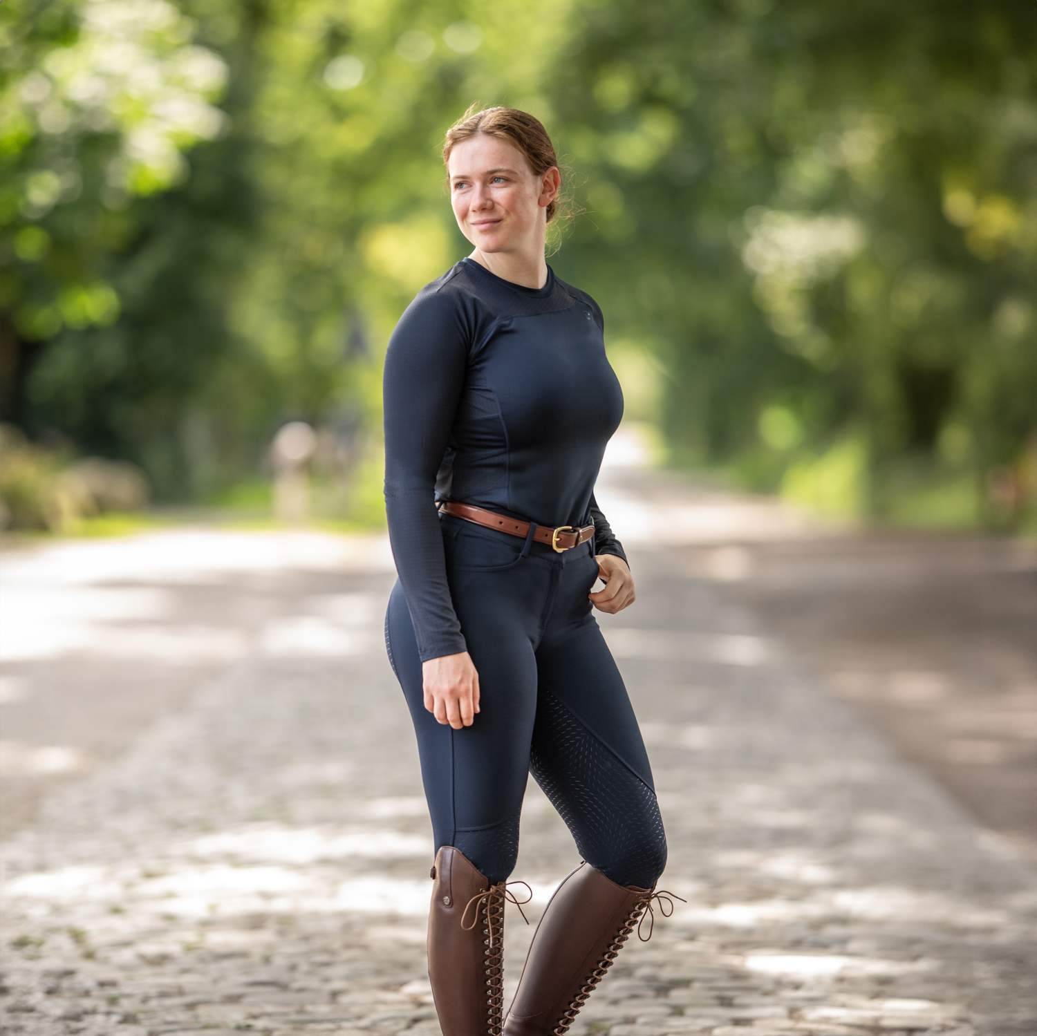 Reithose Damen Ella mit Vollgrip